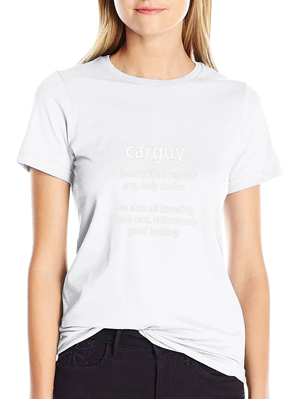 Carguy Definition T-Shirt: Cool Car Enthusiast