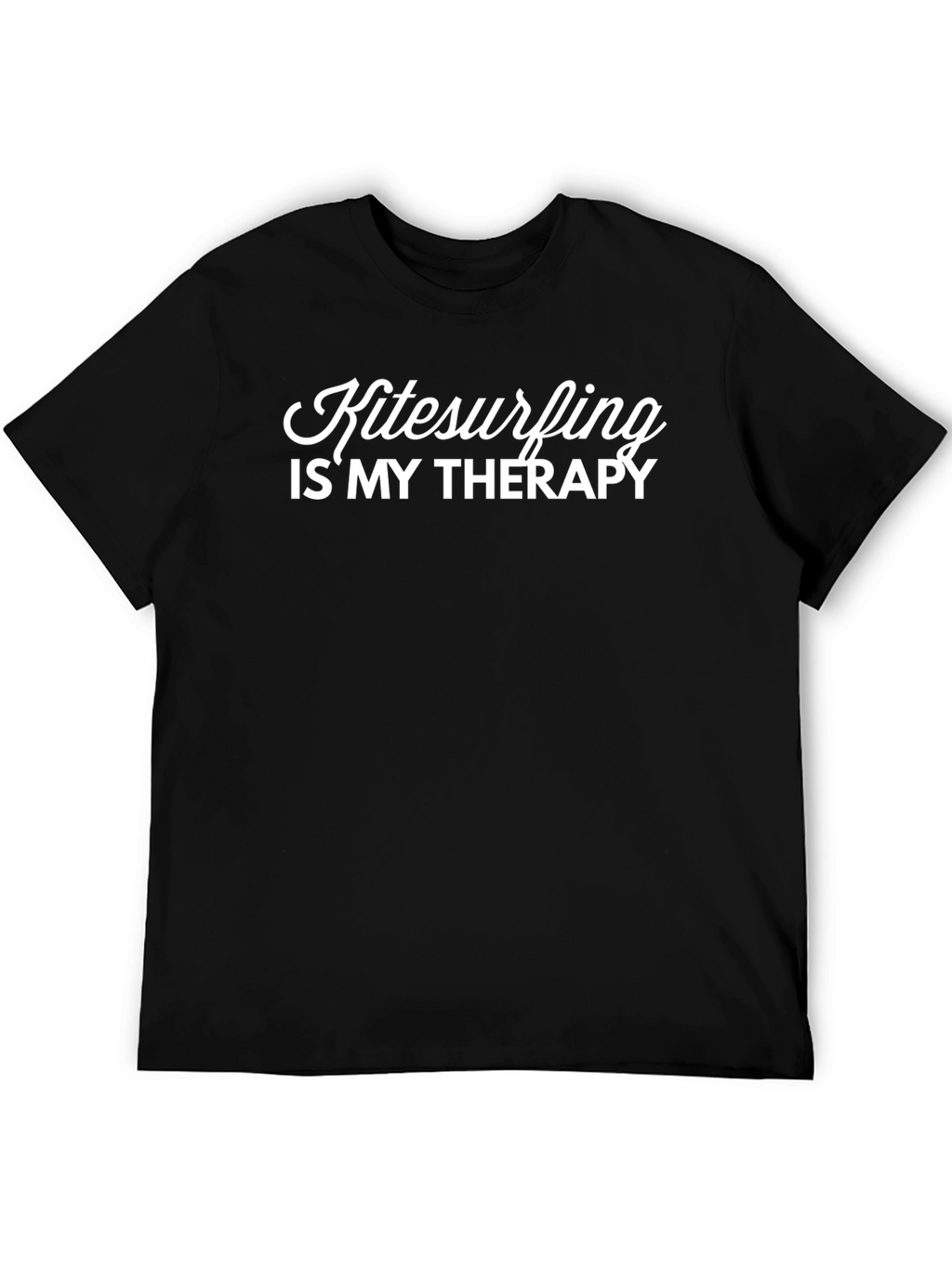 Kitesurfing Therapy T-Shirt - Black