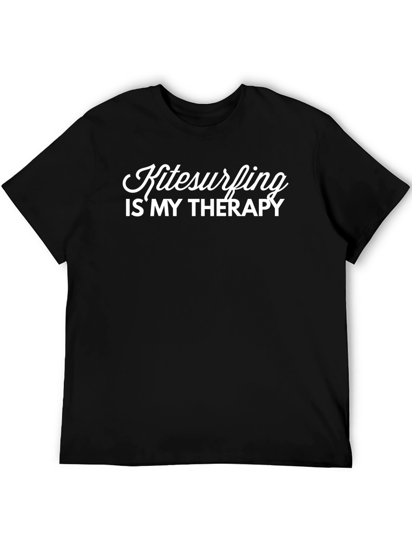 Kitesurfing Therapy T-Shirt - Black