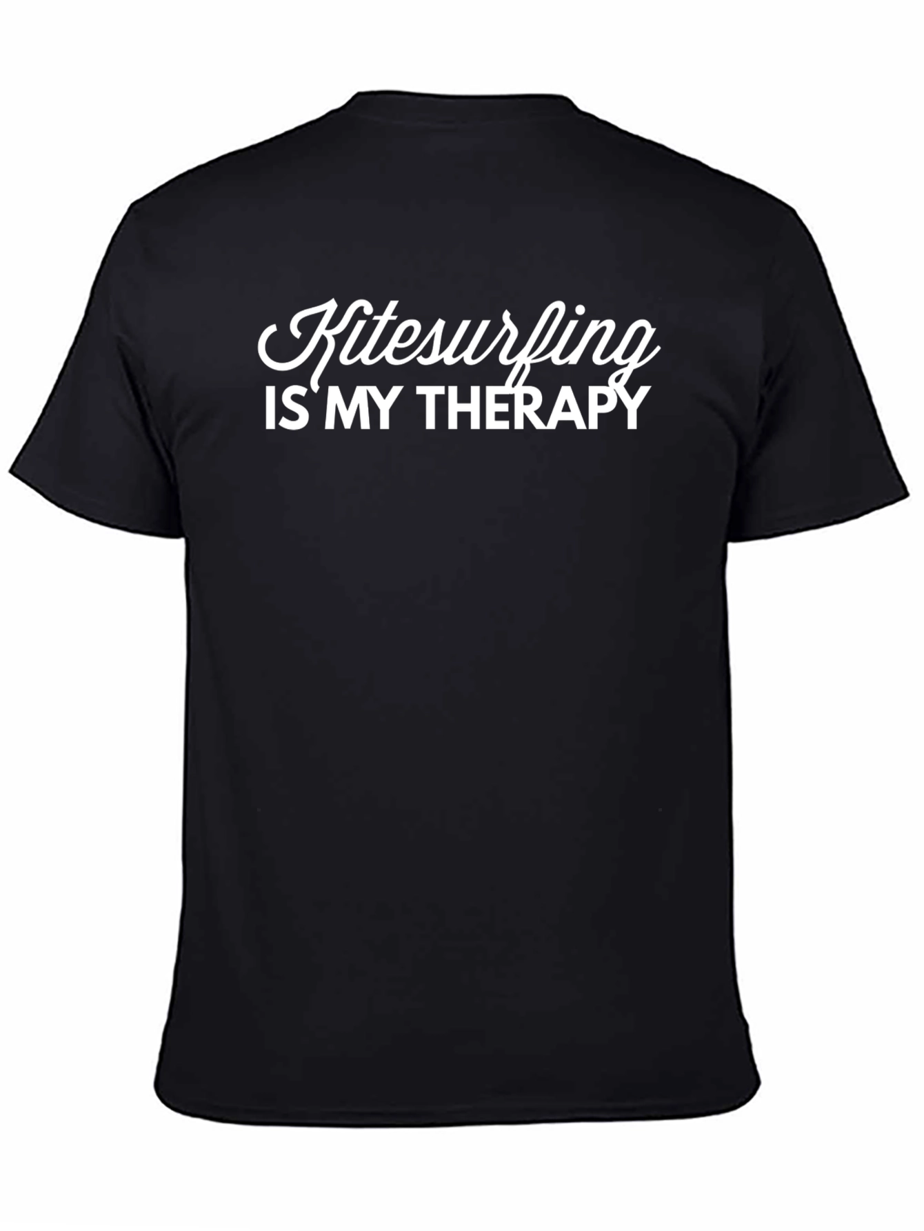 Kitesurfing Therapy T-Shirt - Black