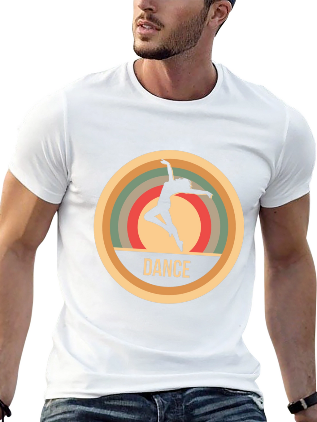 Retro Dance T-Shirt - Classic Dancer Design