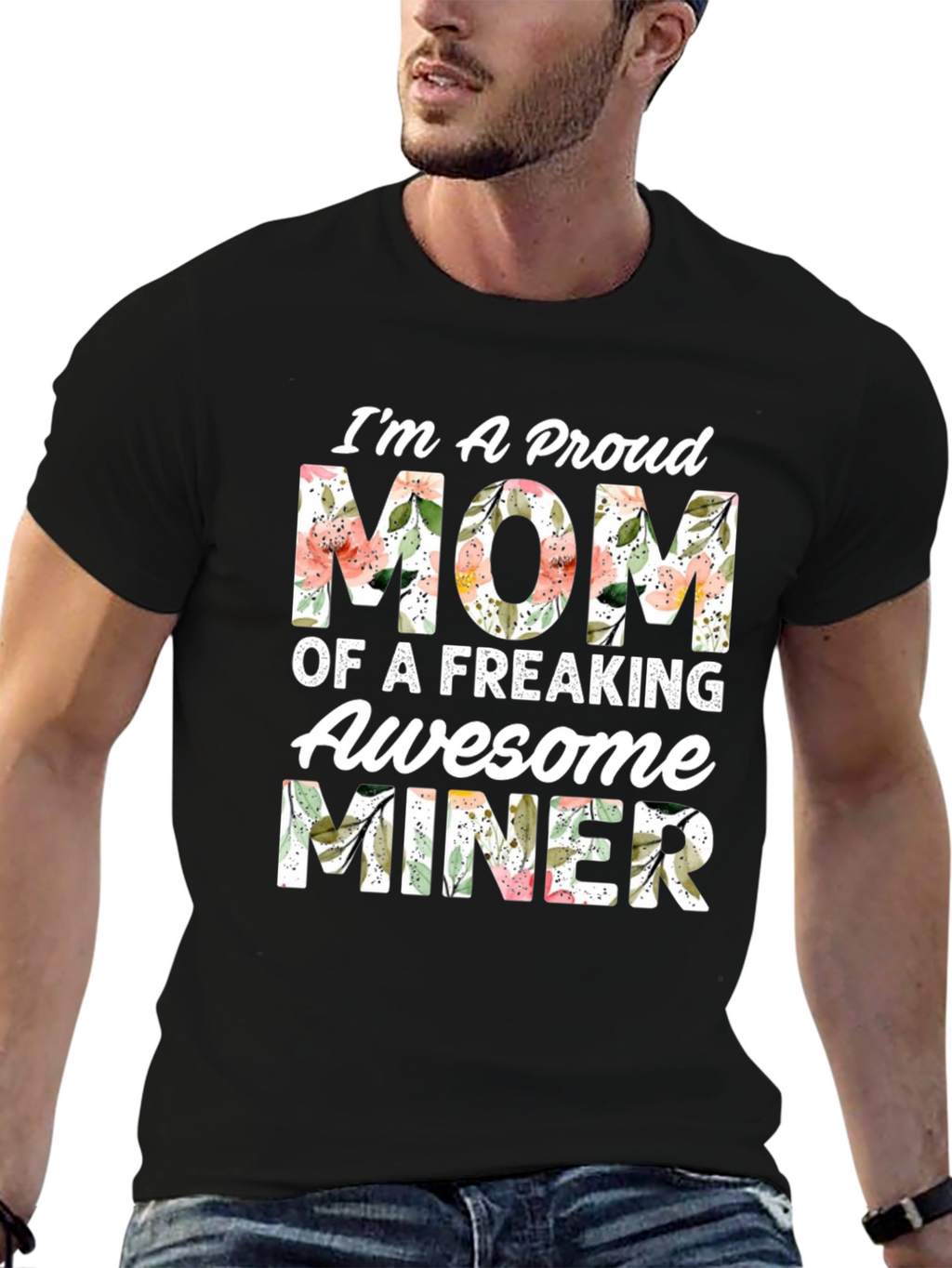 Proud Mom of an Awesome Miner T-Shirt