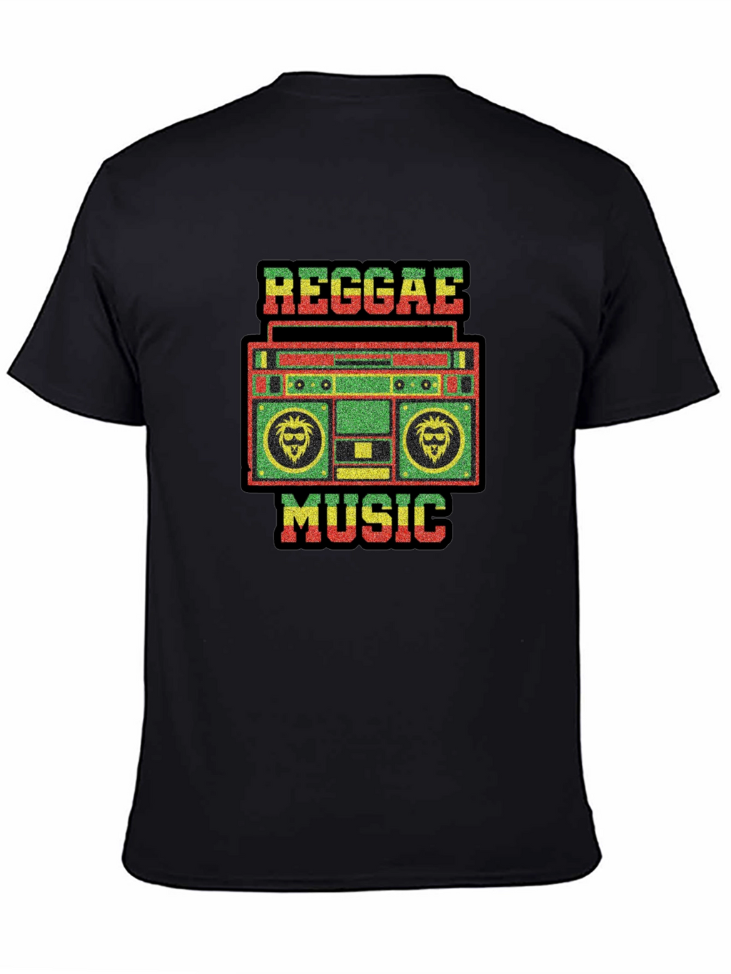 Reggae Music Black T-Shirt