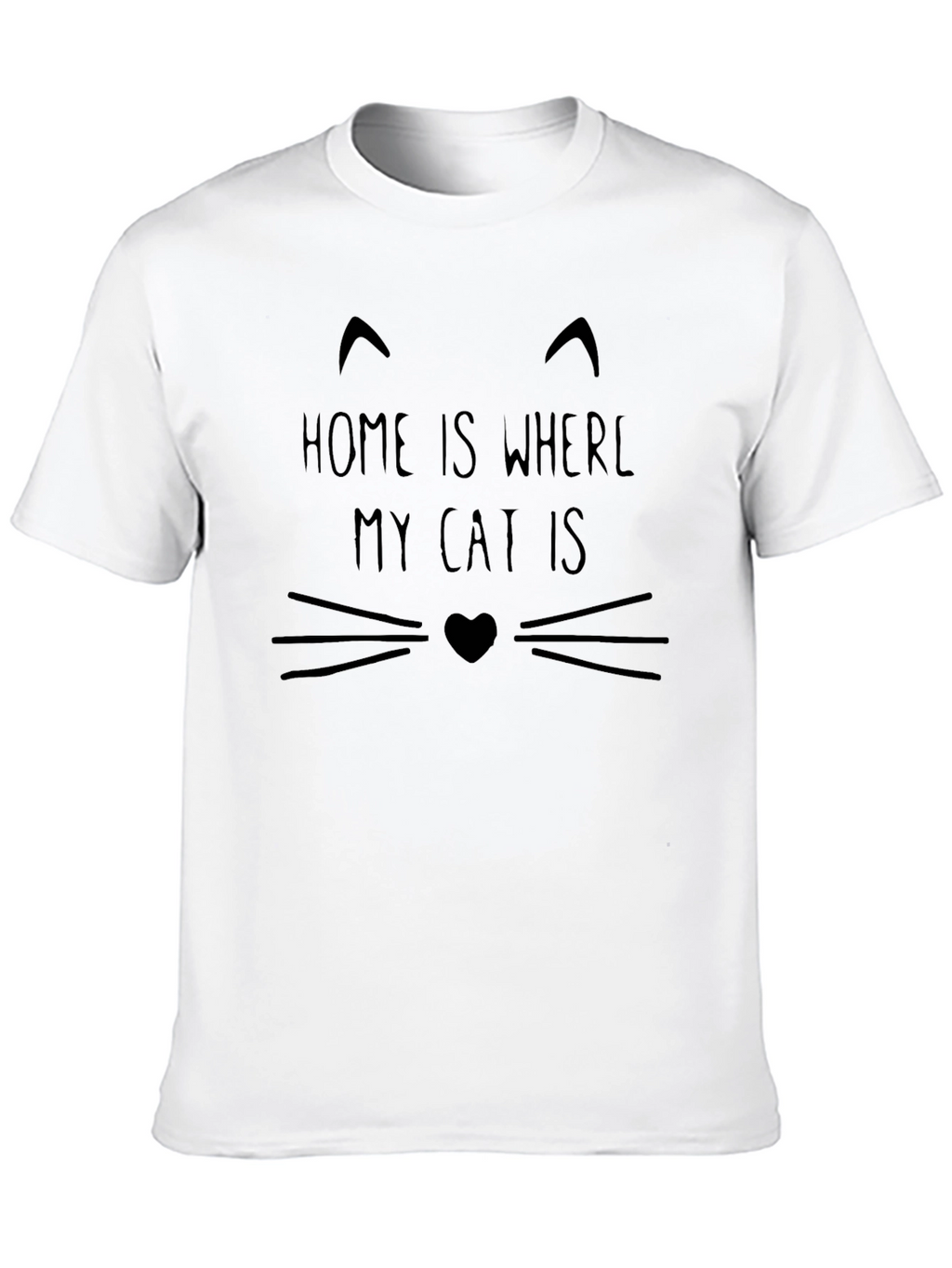 Home Is Where My Cat Is T-Shirt