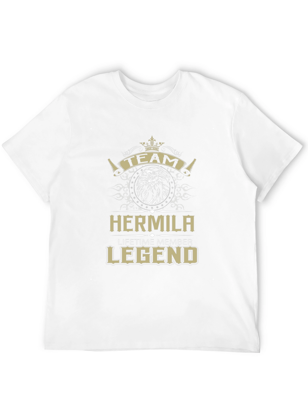 Hermila Team Legend Black Graphic Tee