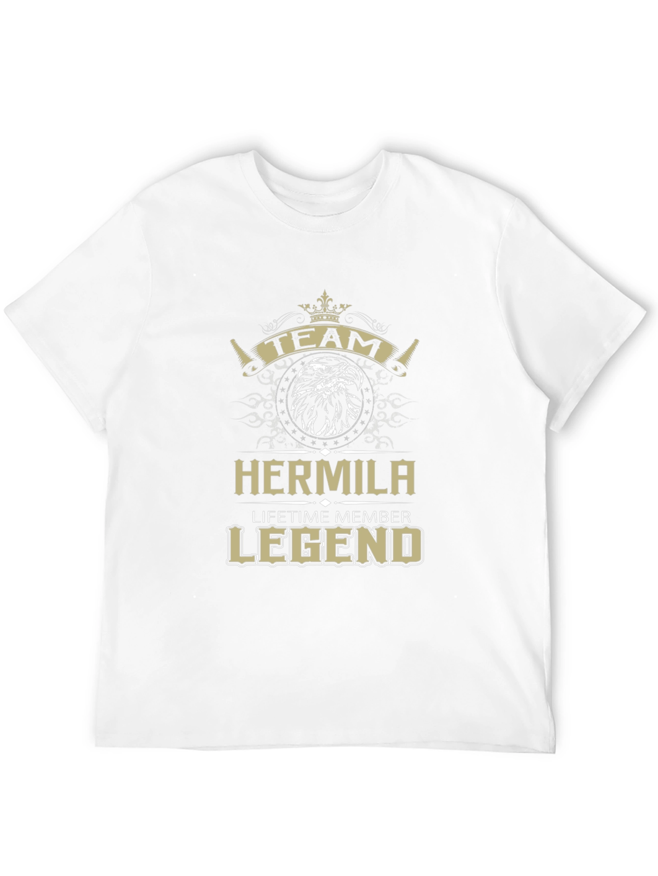Hermila Team Legend Black Graphic Tee