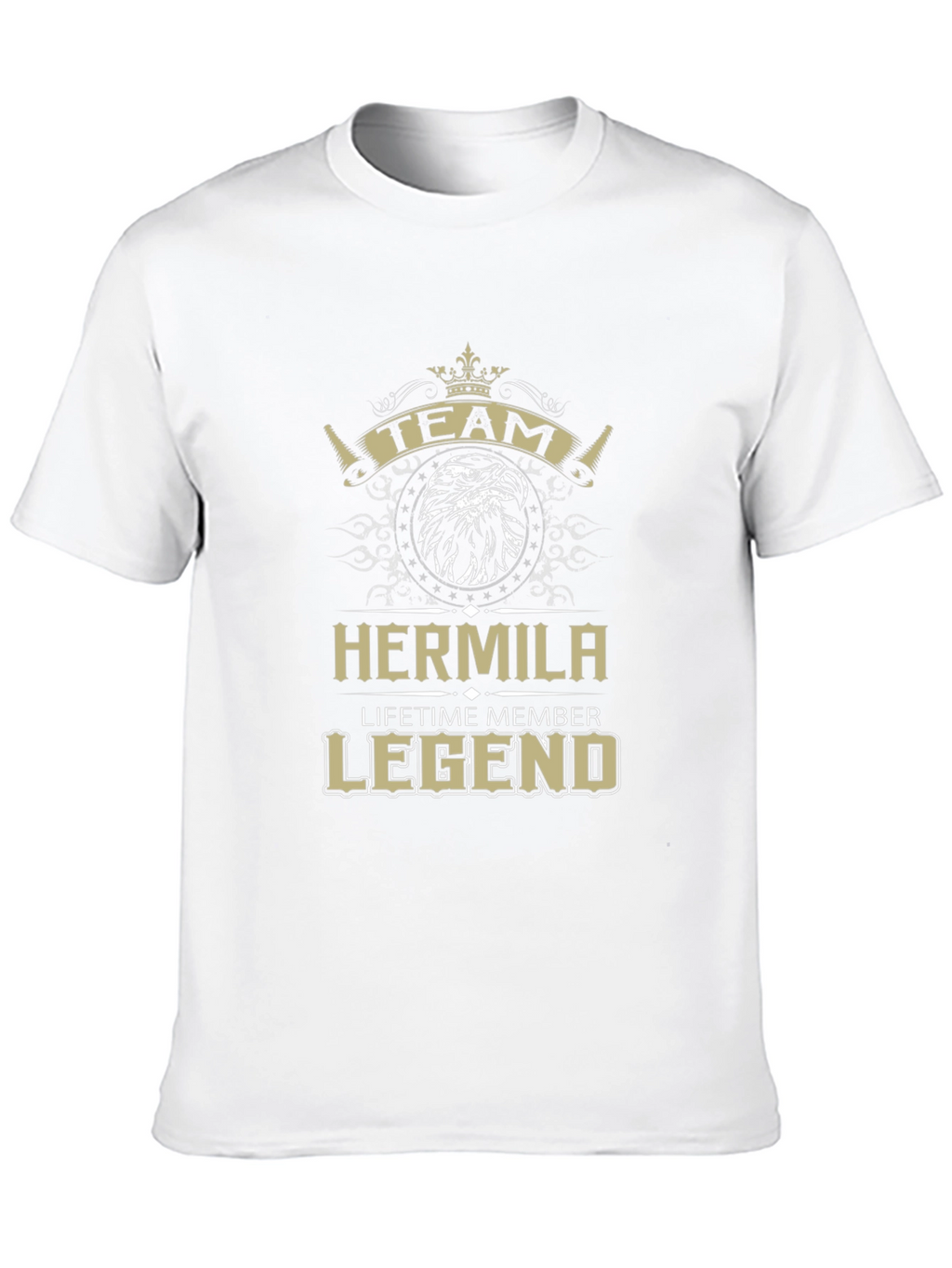 Hermila Team Legend Black Graphic Tee
