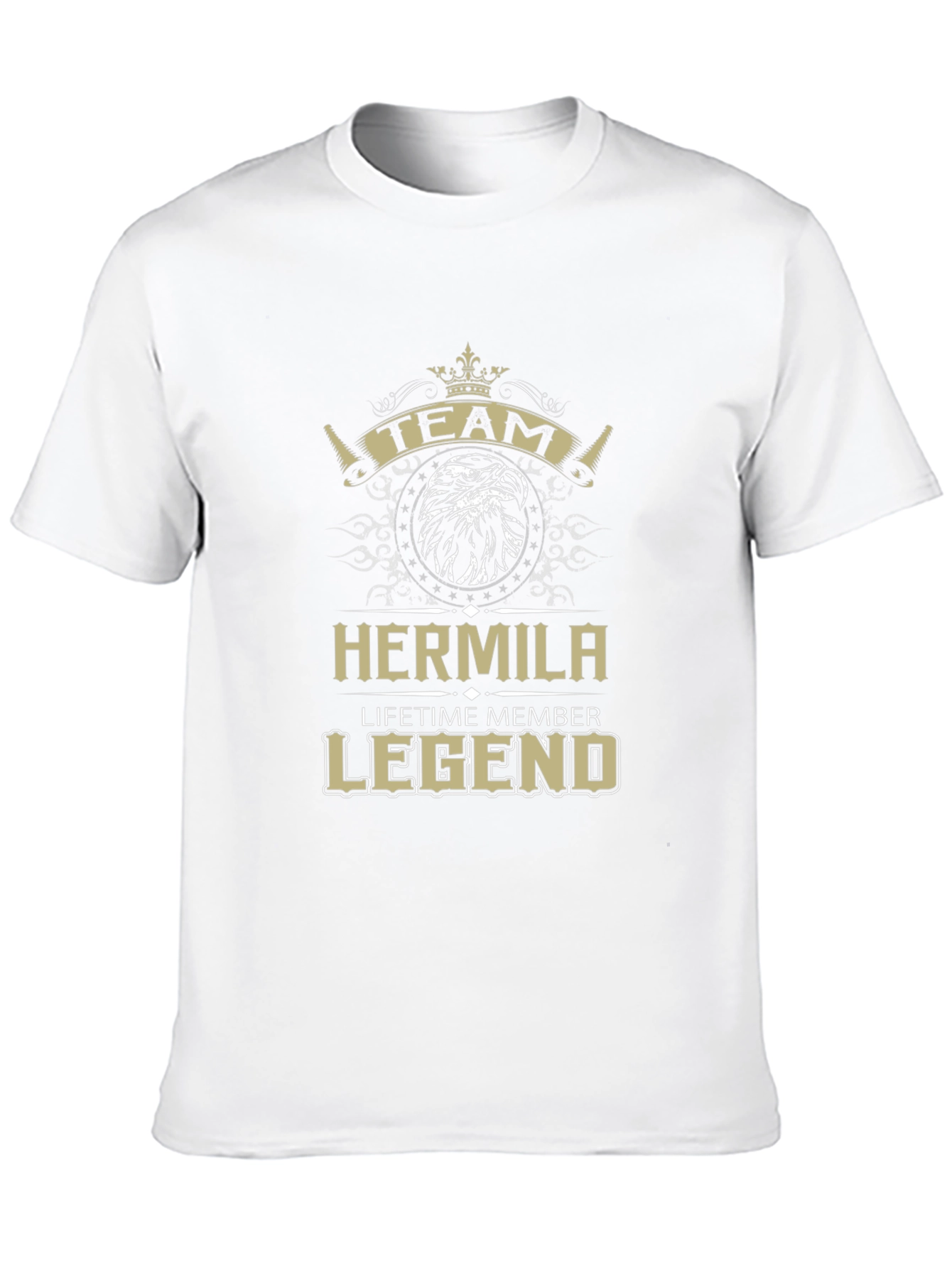 Hermila Team Legend Black Graphic Tee