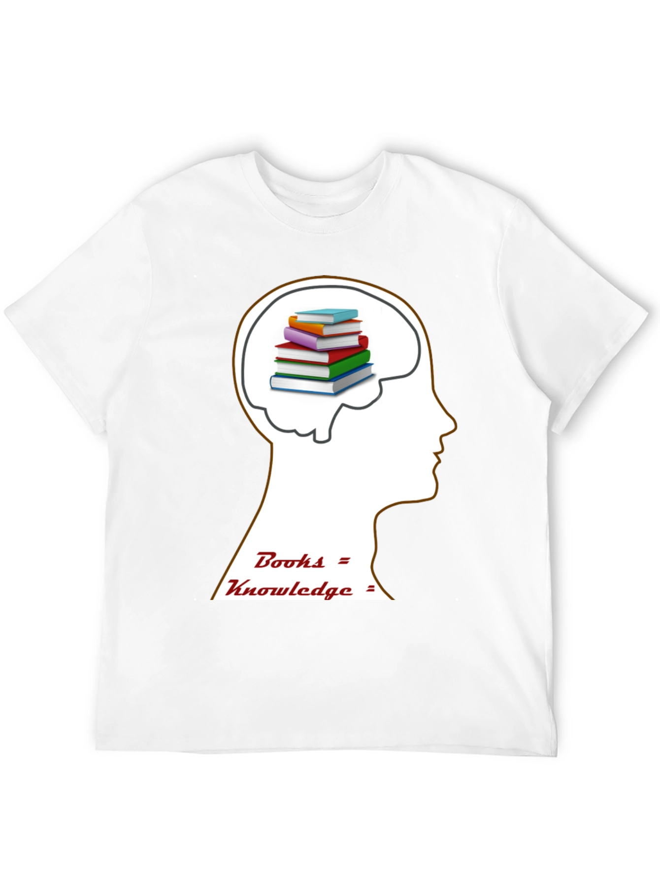 Books = Knowledge Graphic Tee
