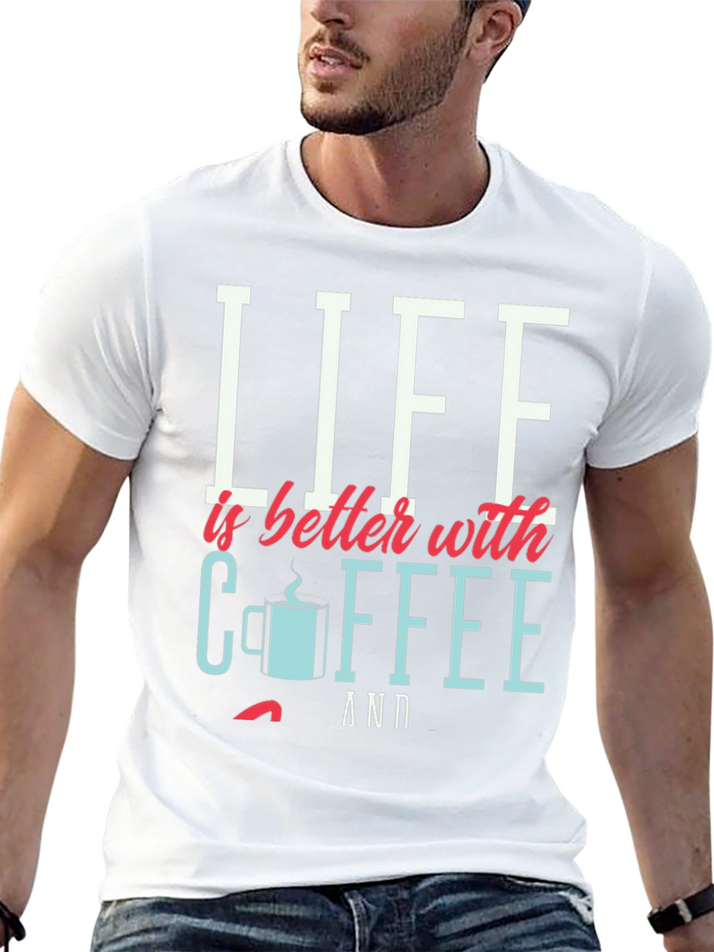 Life is Better with Coffee Graphic Tee