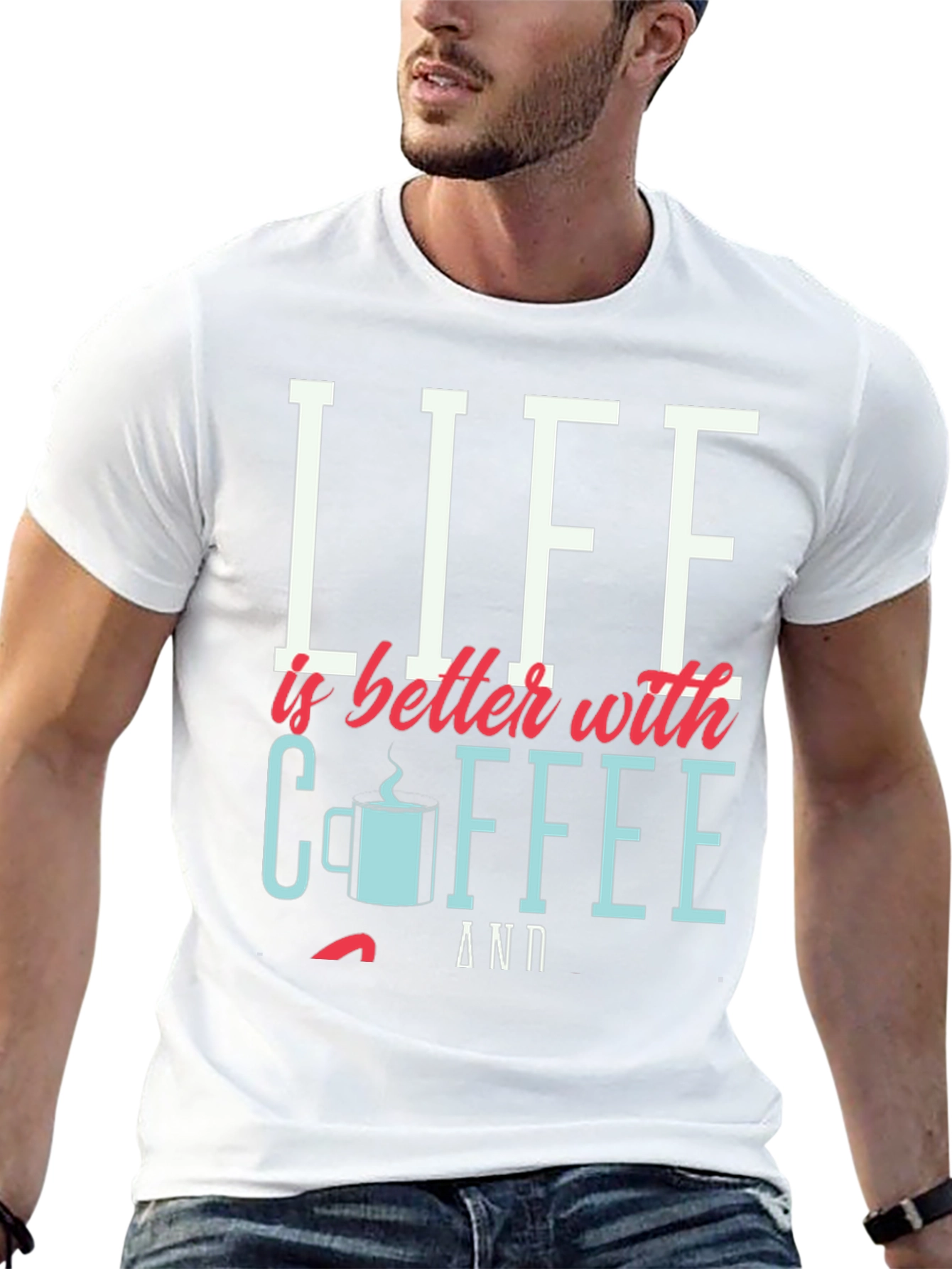 Life is Better with Coffee Graphic Tee
