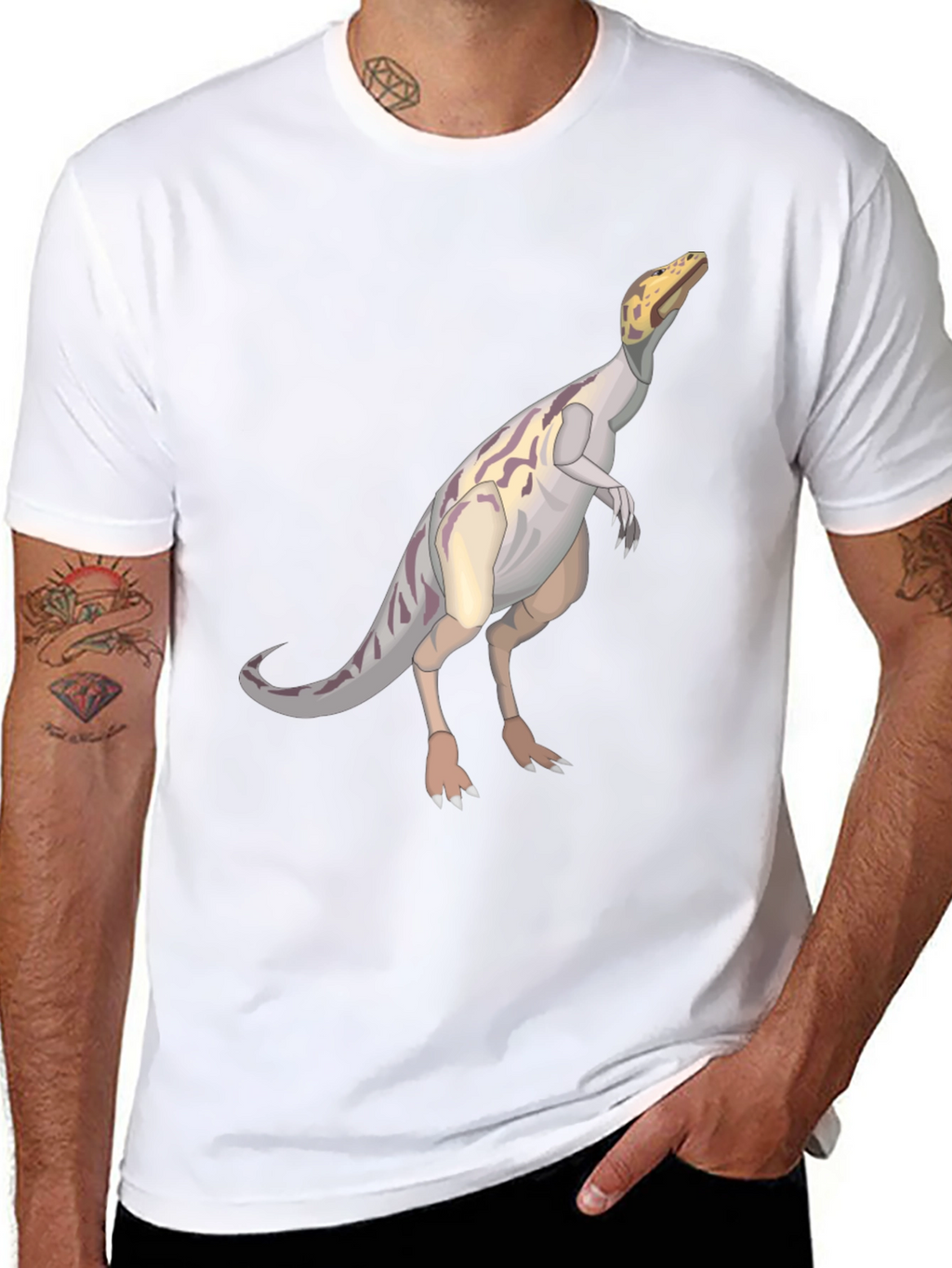 Dino Tee - Black Graphic T-Shirt