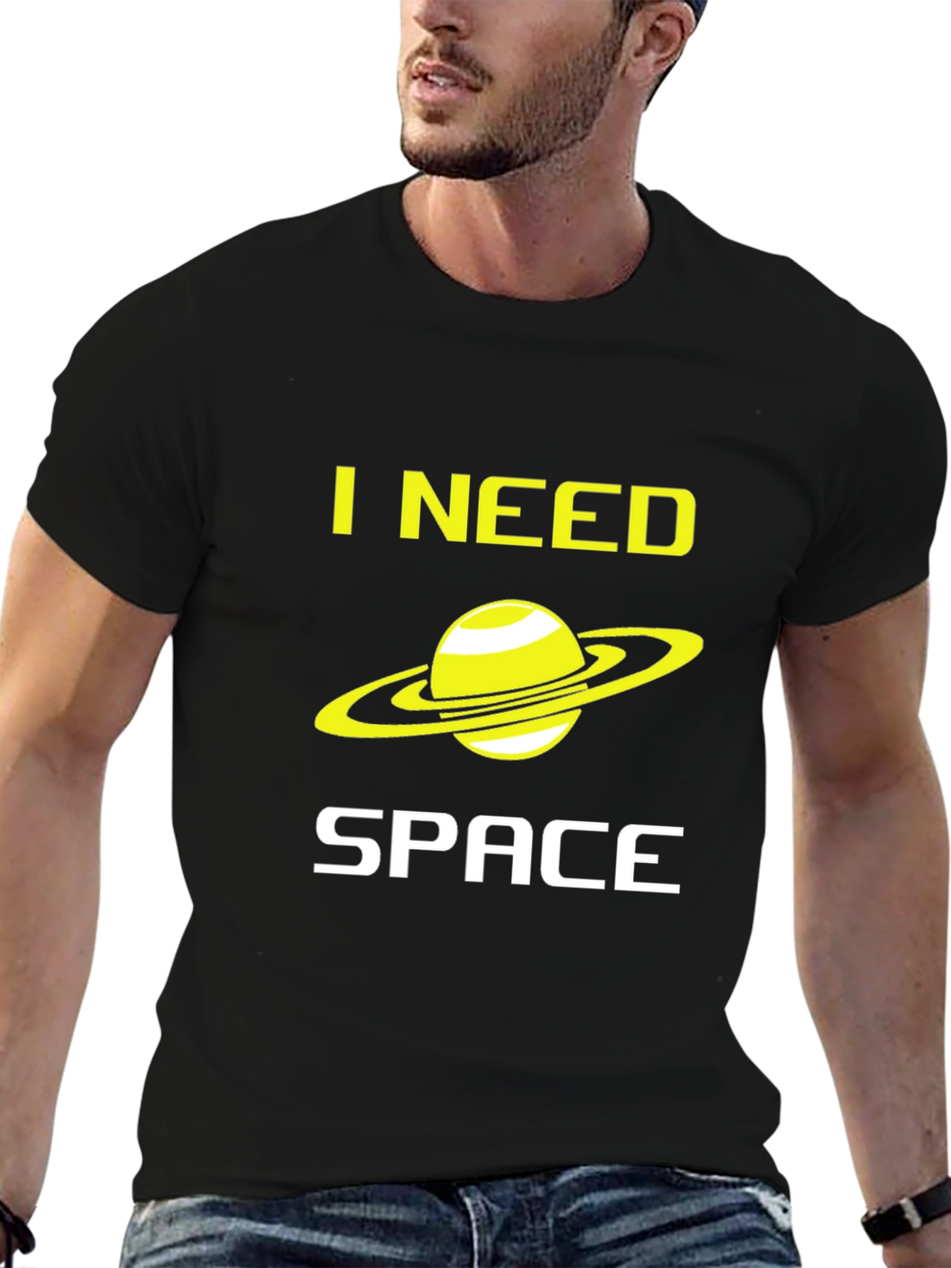 I Need Space T-Shirt - Saturn Graphic Tee