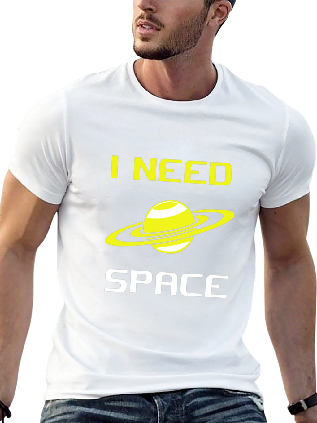 I Need Space T-Shirt - Saturn Graphic Tee