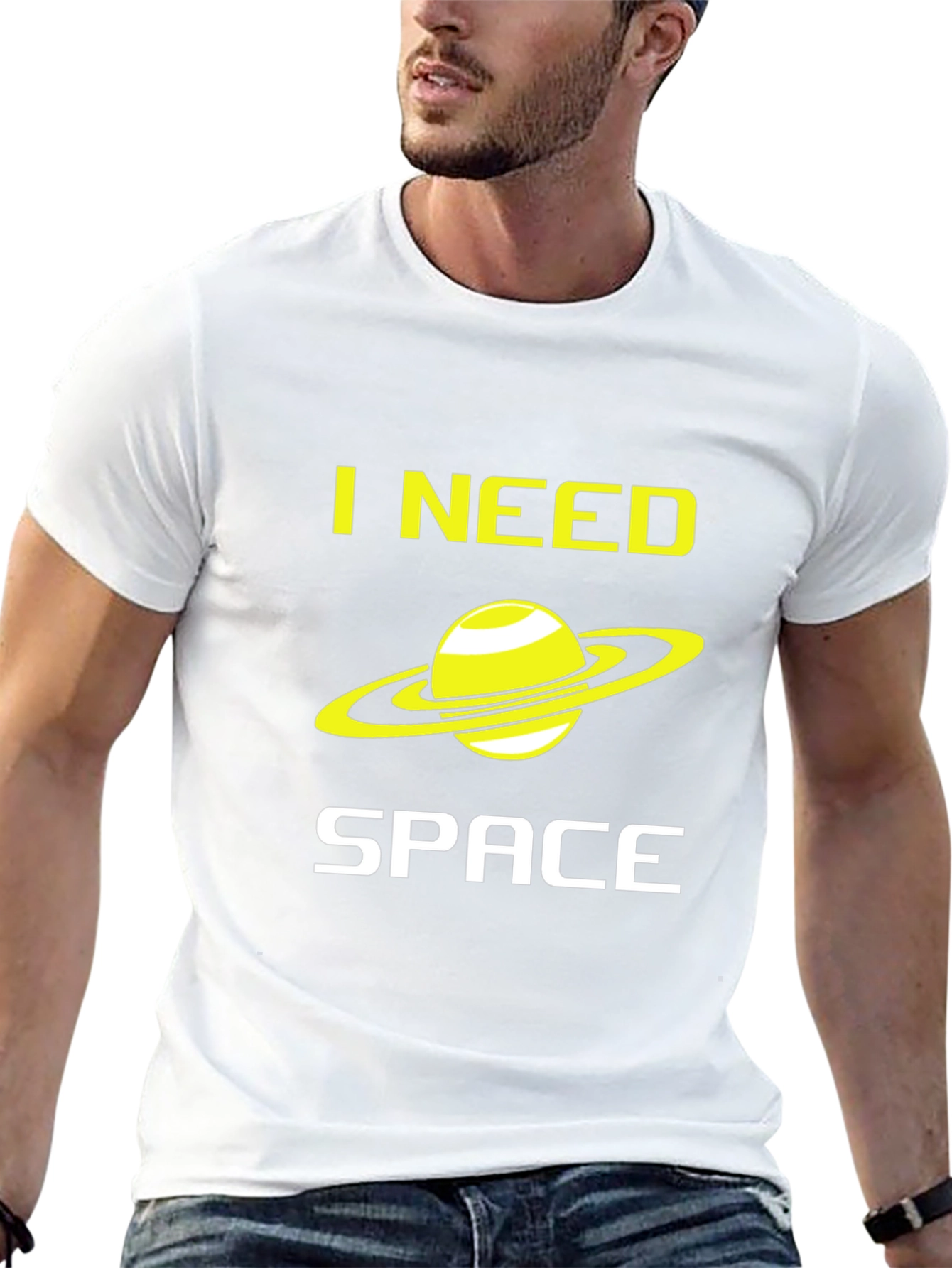 I Need Space T-Shirt - Saturn Graphic Tee