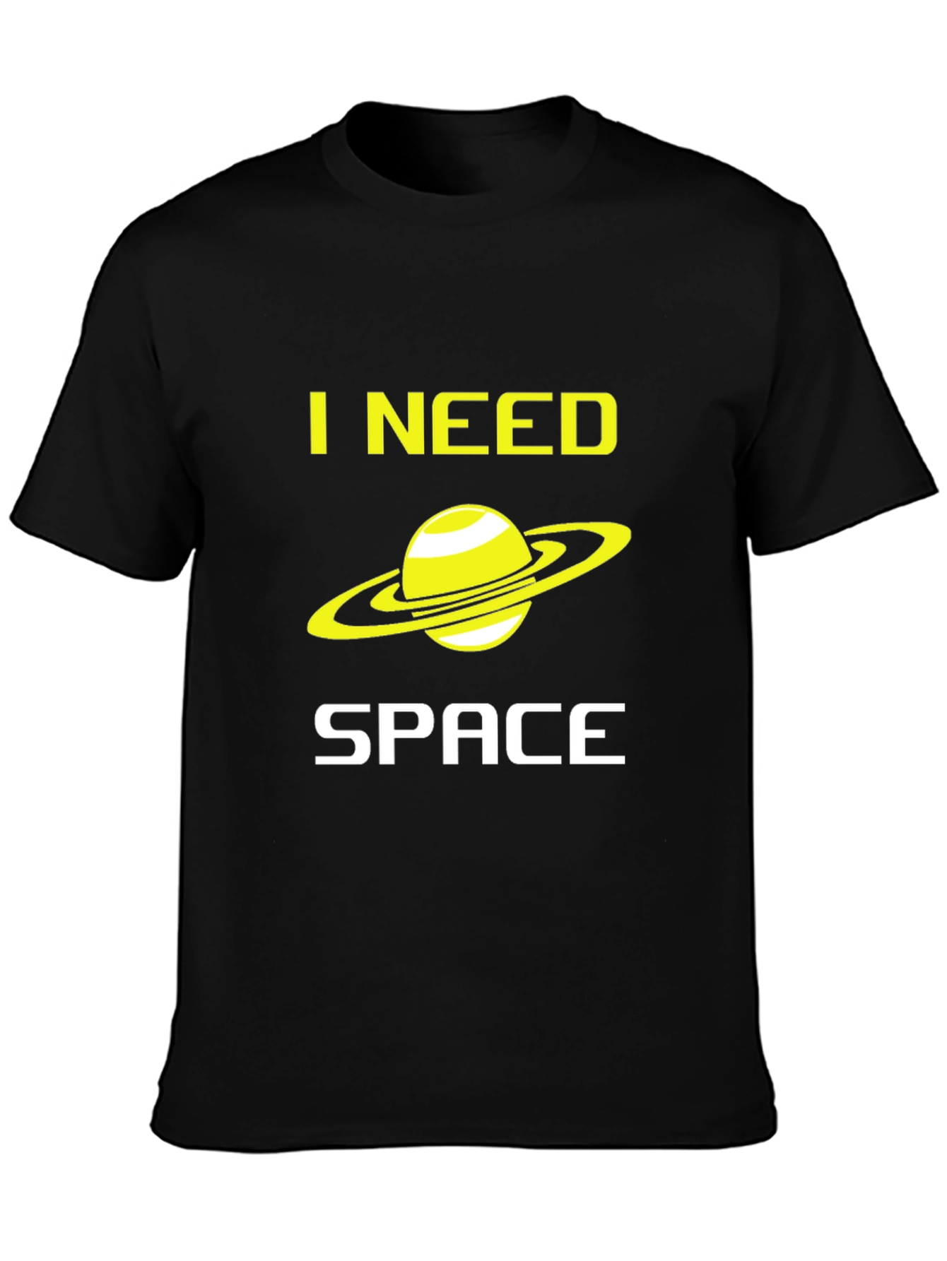 I Need Space T-Shirt - Saturn Graphic Tee