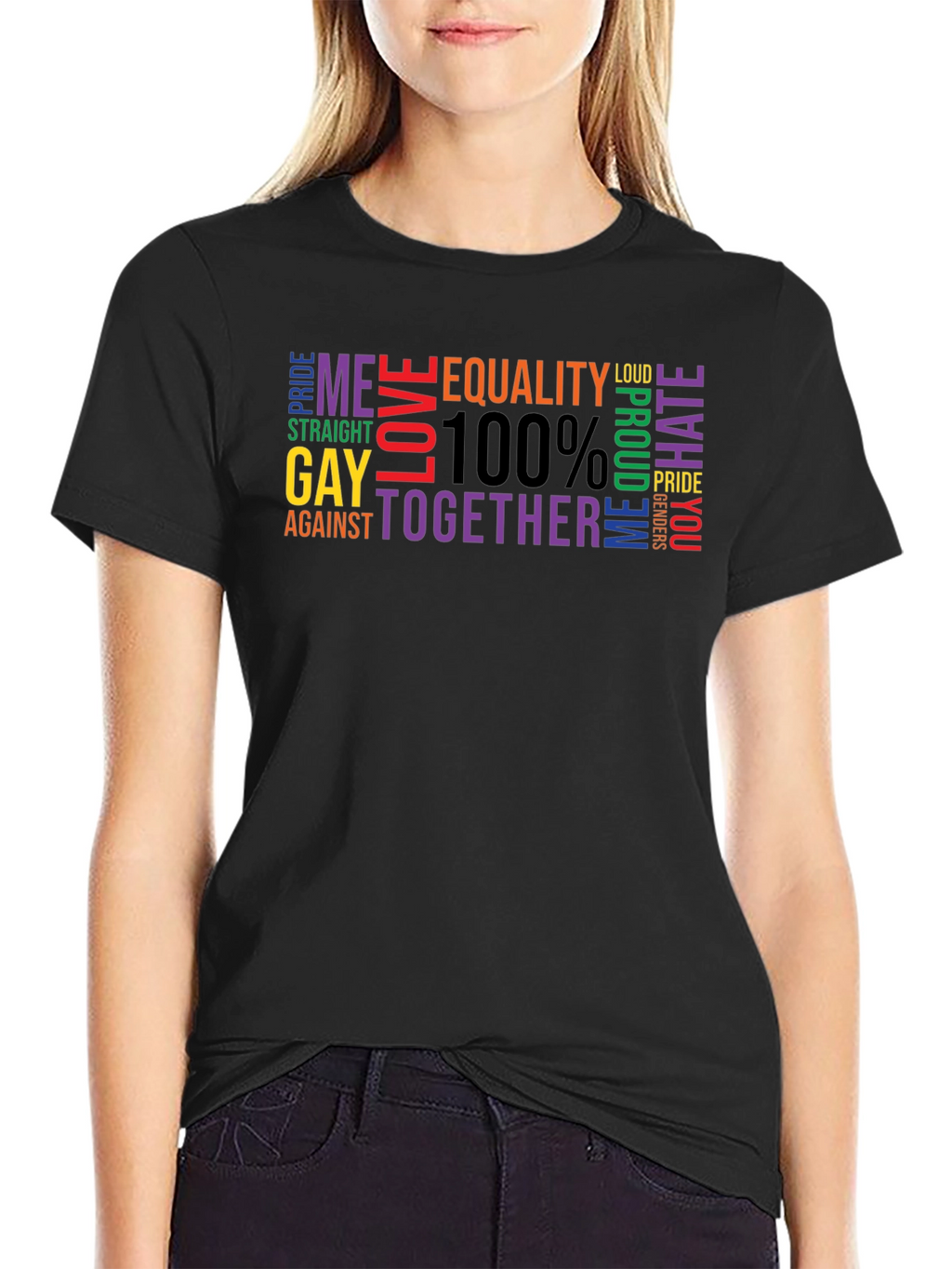 LGBTQ+ Pride Equality Graphic T-Shirt