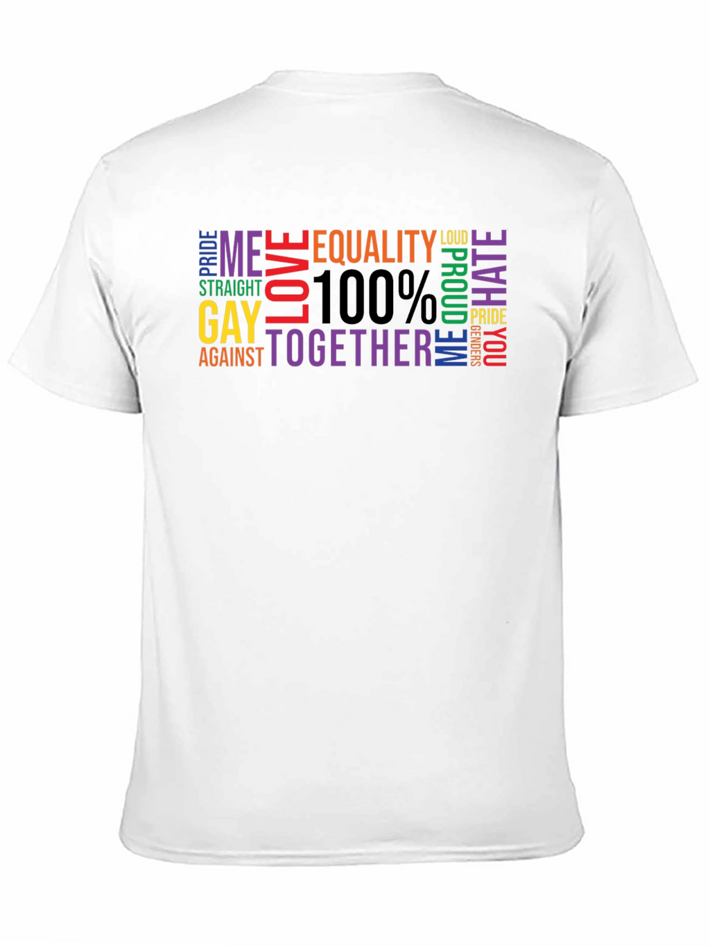 LGBTQ+ Pride Equality Graphic T-Shirt