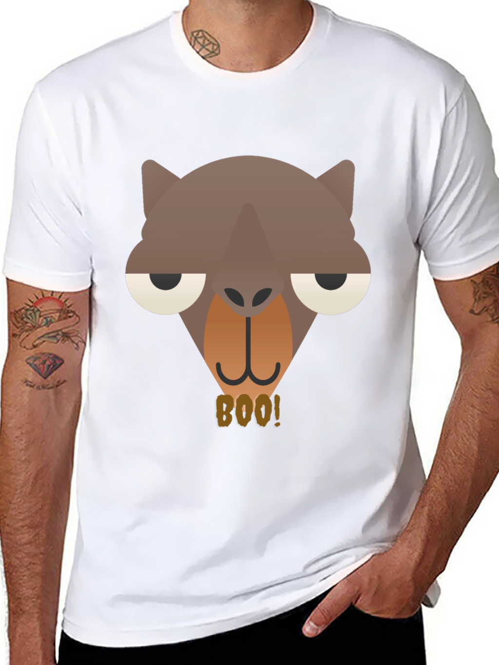 Boo! Wombat Graphic Tee - Unisex Soft Cotton T-Shirt
