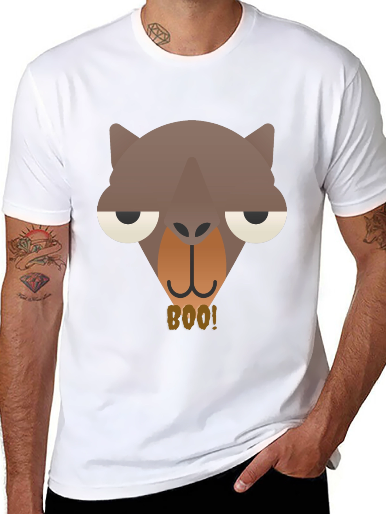 Boo! Wombat Graphic Tee - Unisex Soft Cotton T-Shirt