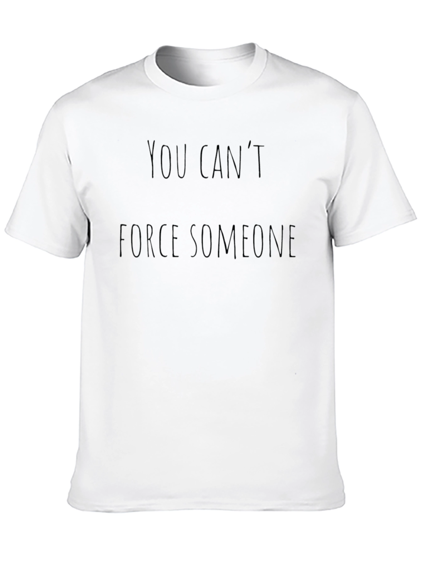 Inspirational Slogan Black T-Shirt