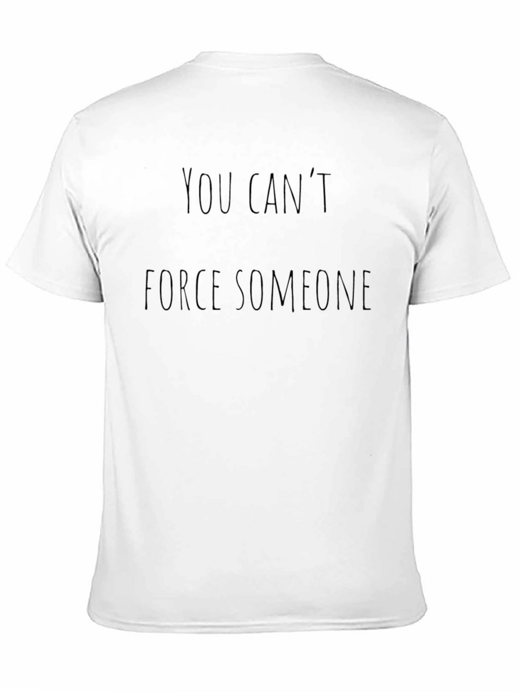 Inspirational Slogan Black T-Shirt