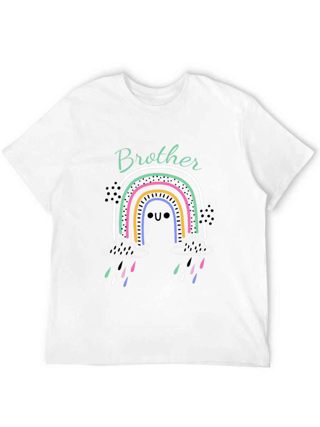 Brother Rainbow Graphic Tee