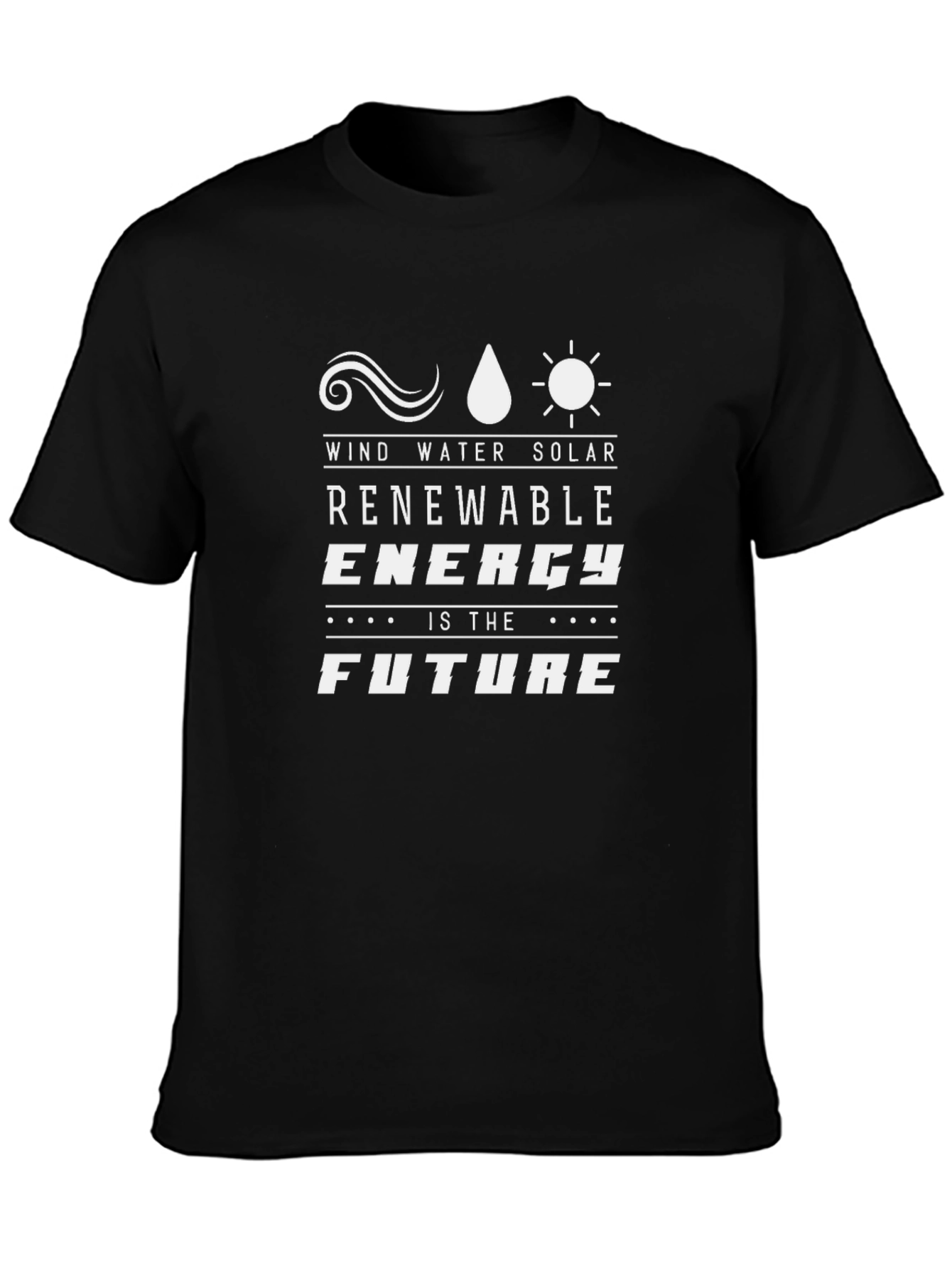 Renewable Energy T-Shirt - Future is Now!
