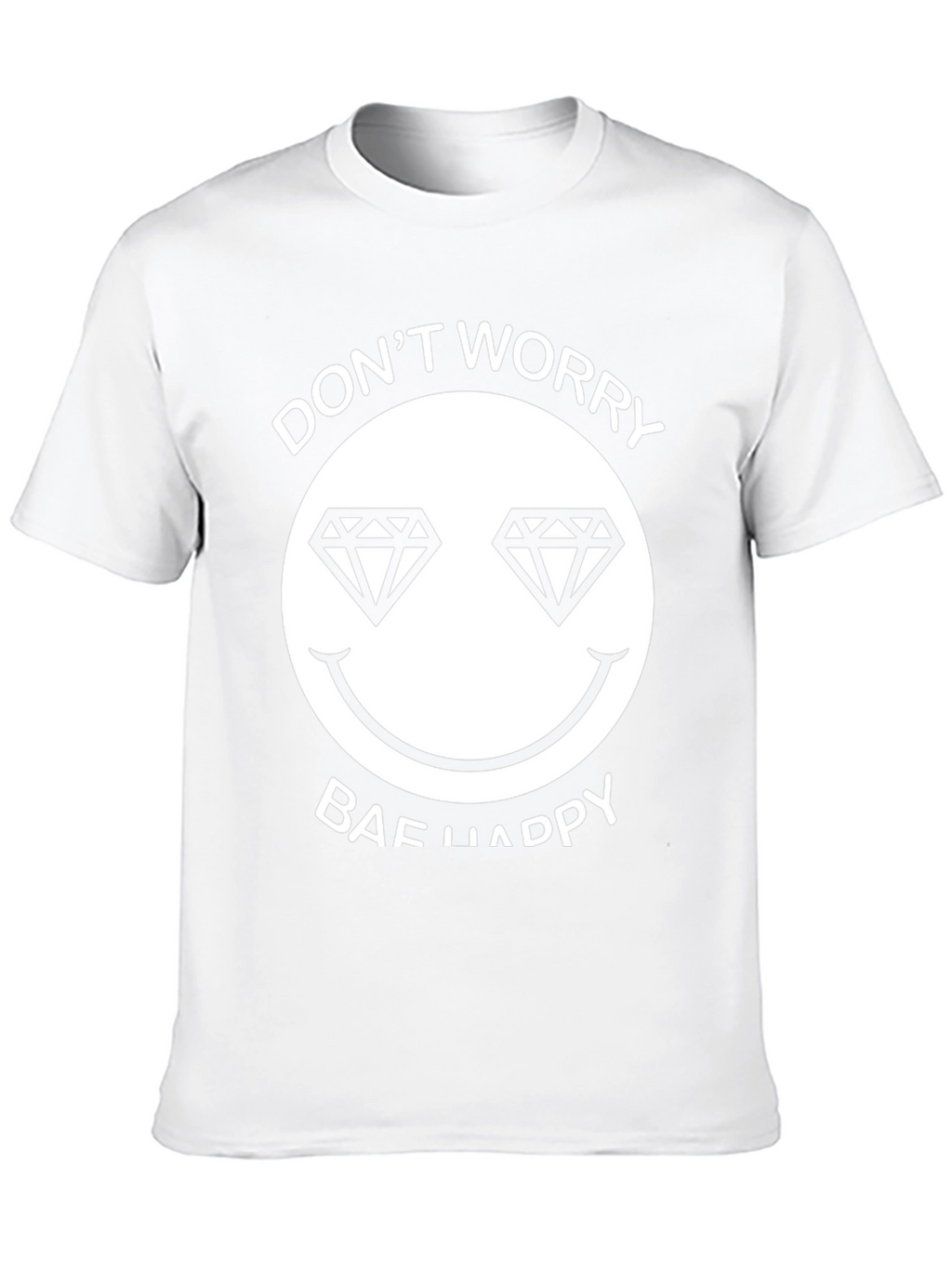 Dont Worry Bae Happy Graphic Tee