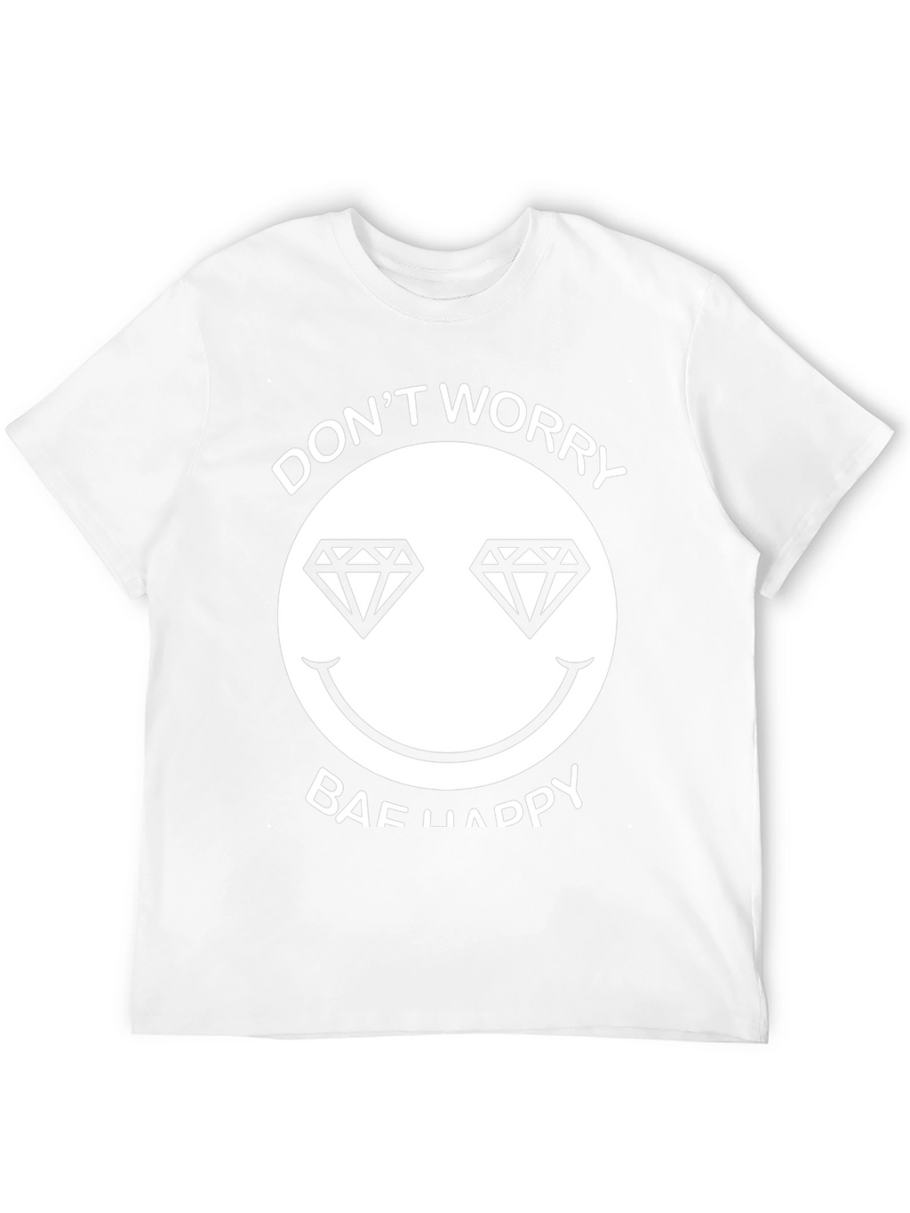 Dont Worry Bae Happy Graphic Tee