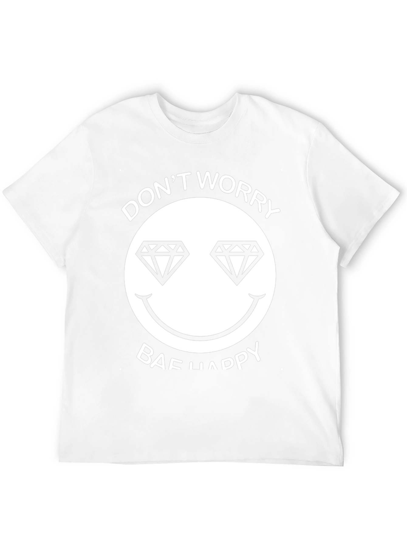 Dont Worry Bae Happy Graphic Tee