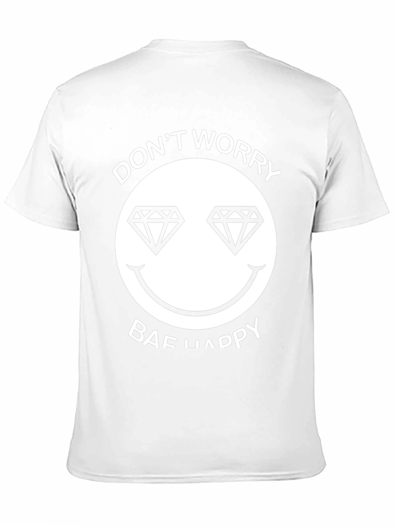 Dont Worry Bae Happy Graphic Tee