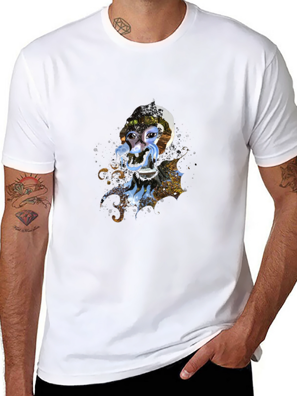 Abstract Art T-Shirt - Unique Graphic Tee