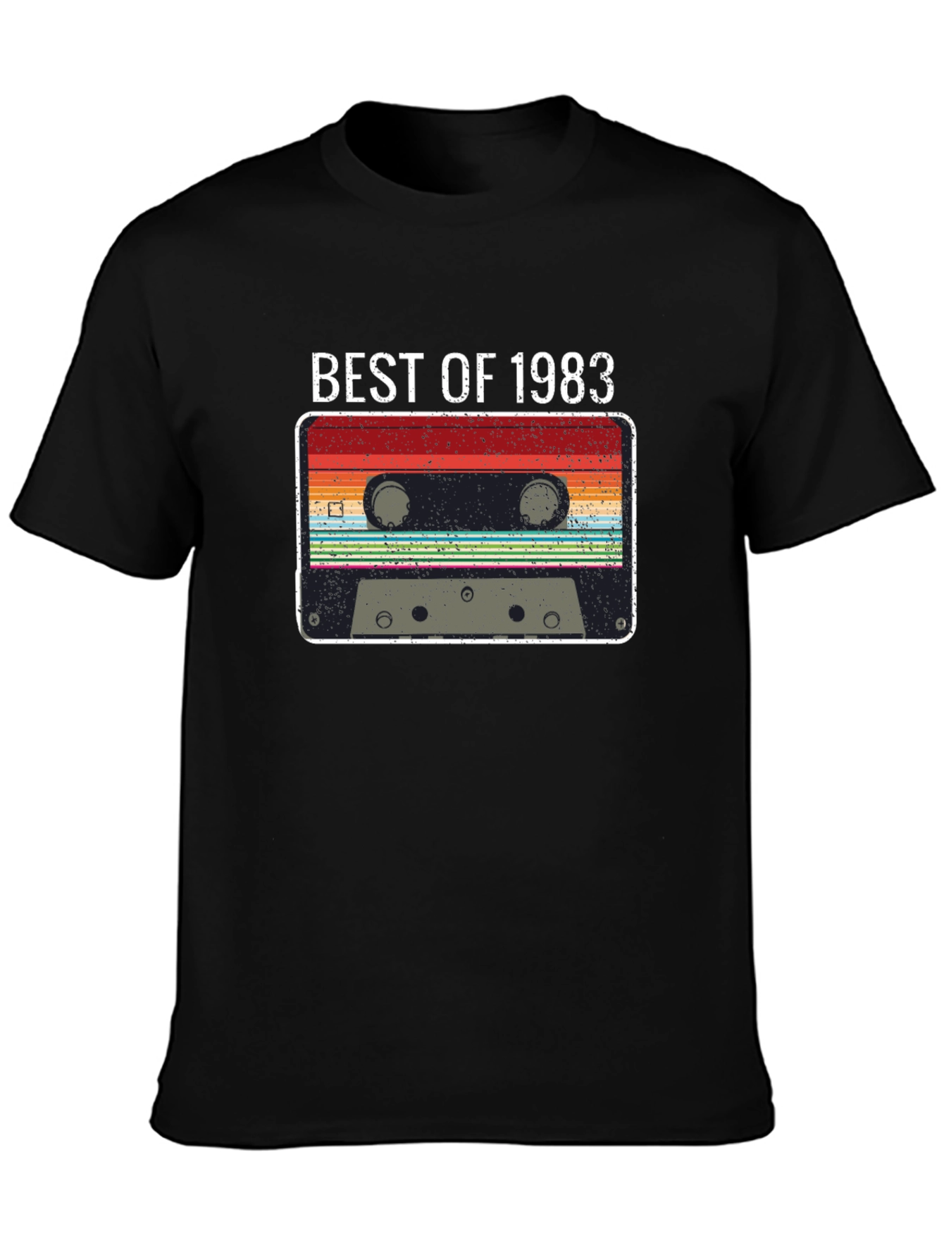 Best of 1983 Cassette Tape Graphic T-Shirt