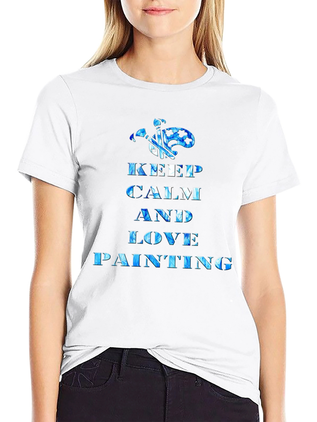 Keep Calm and Love Painting T-Shirt