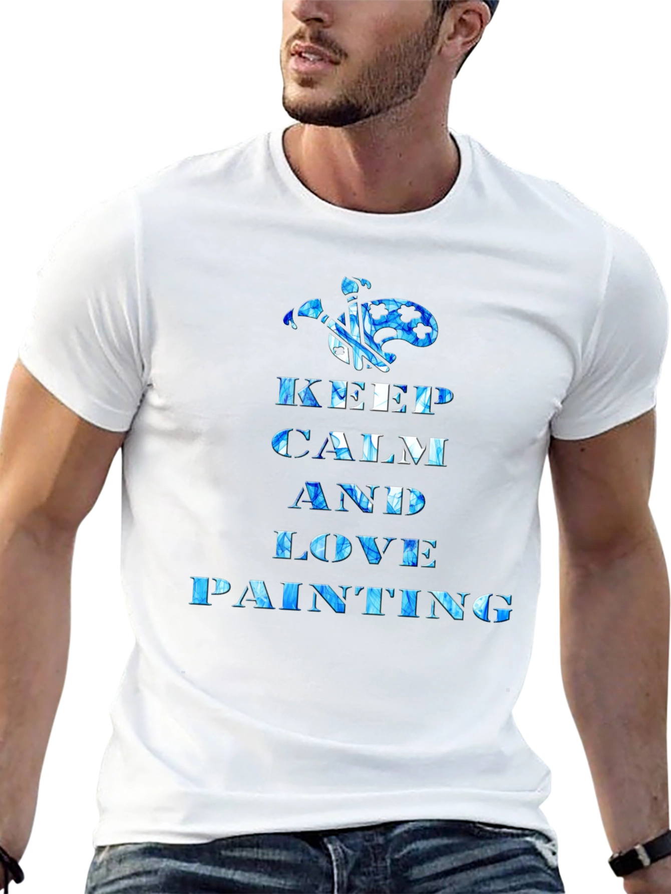 Keep Calm and Love Painting T-Shirt