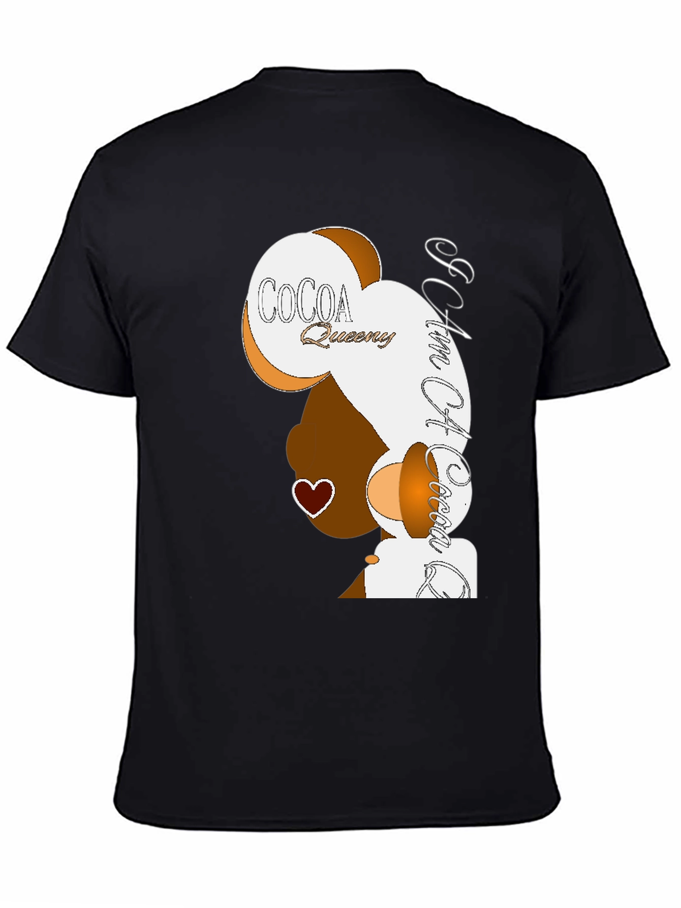Cocoa Queen T-Shirt - Black Graphic Tee