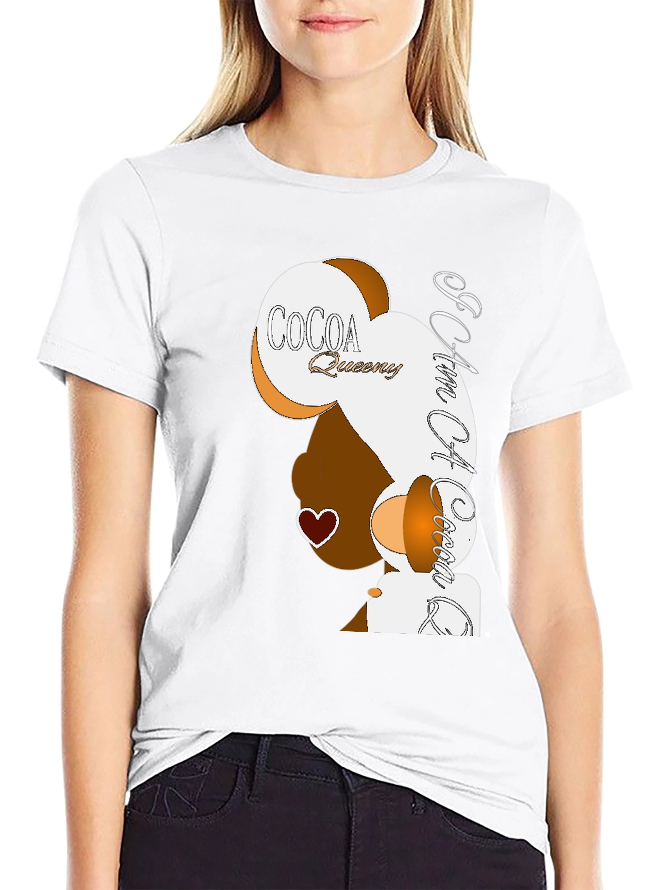 Cocoa Queen T-Shirt - Black Graphic Tee