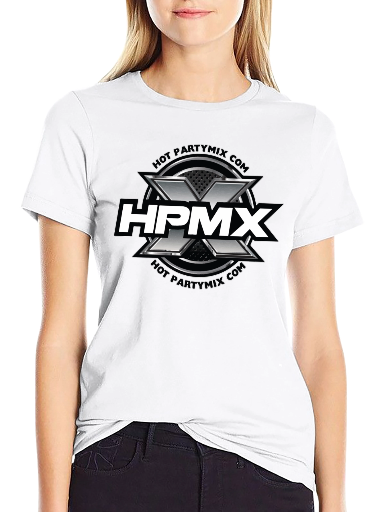 HPMX Hot Party Mix Black Graphic Tee