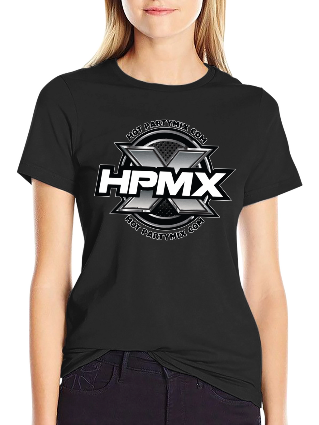 HPMX Hot Party Mix Black Graphic Tee