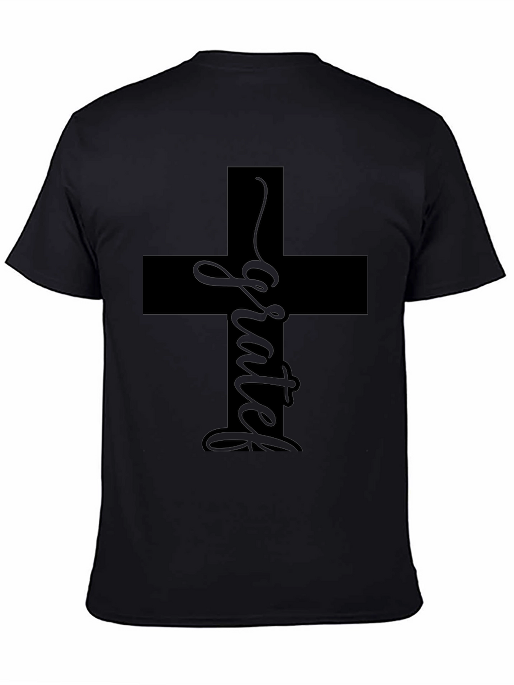 Grateful Cross Graphic T-Shirt - Unisex Casual Tee