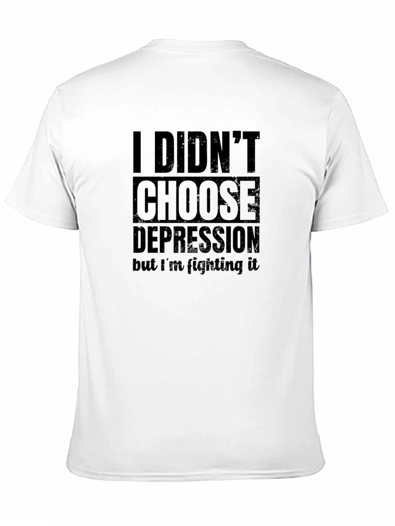 Depression Awareness Graphic Tee - Black