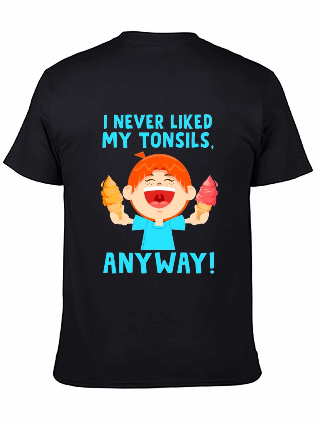 Funny Tonsil Removal Ice Cream T-Shirt
