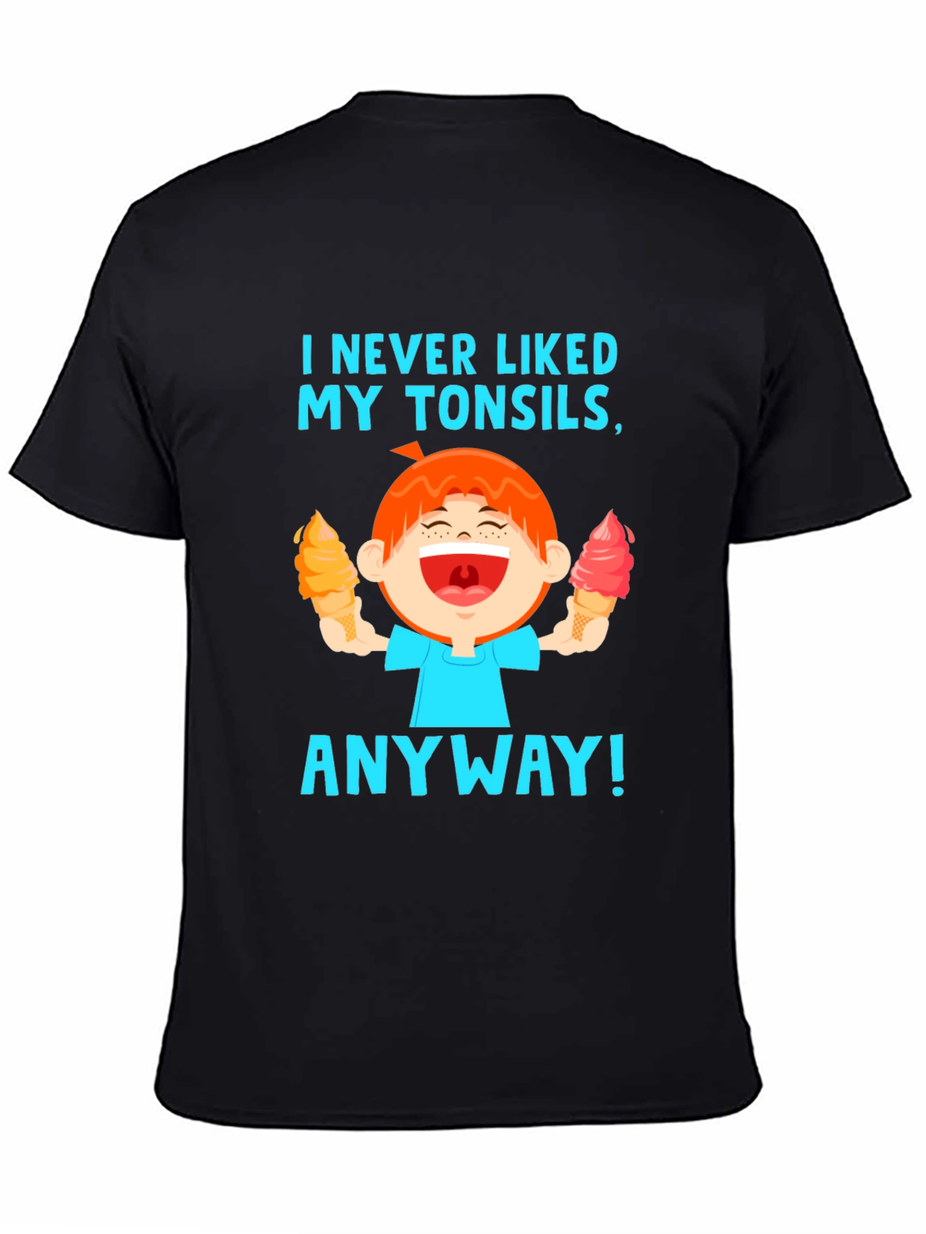 Funny Tonsil Removal Ice Cream T-Shirt