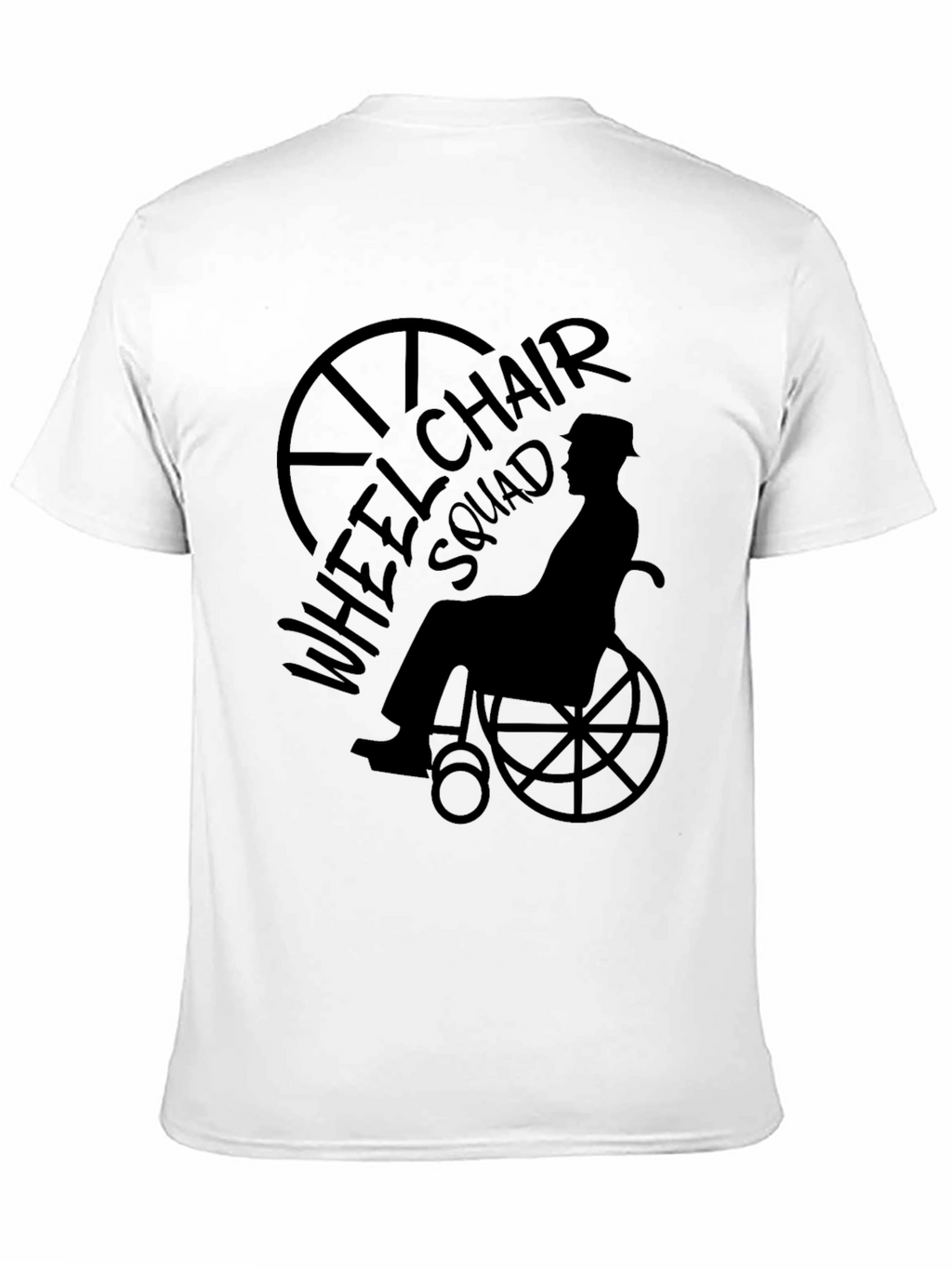 Wheelchair Squad Graphic Tee - Black