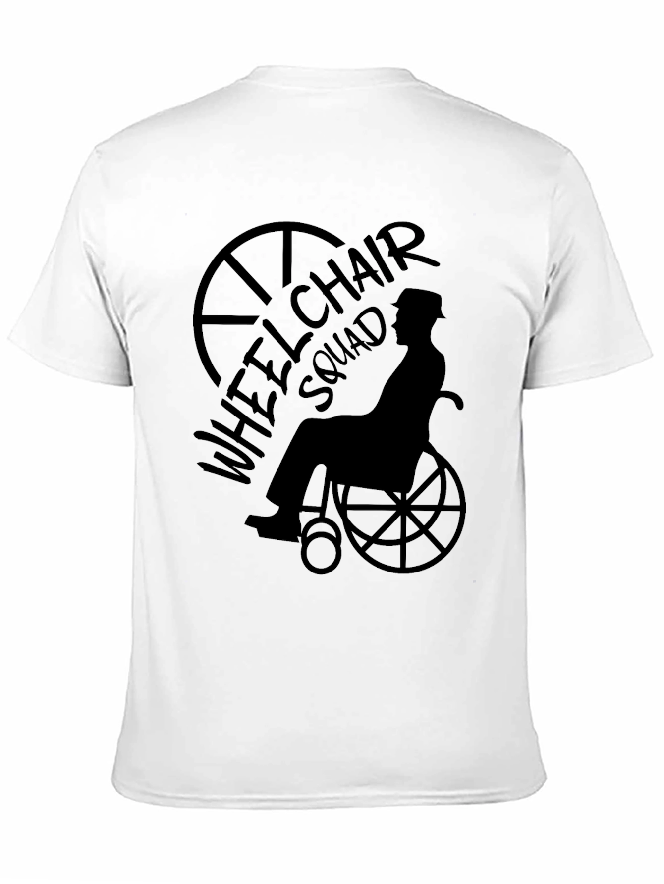 Wheelchair Squad Graphic Tee - Black