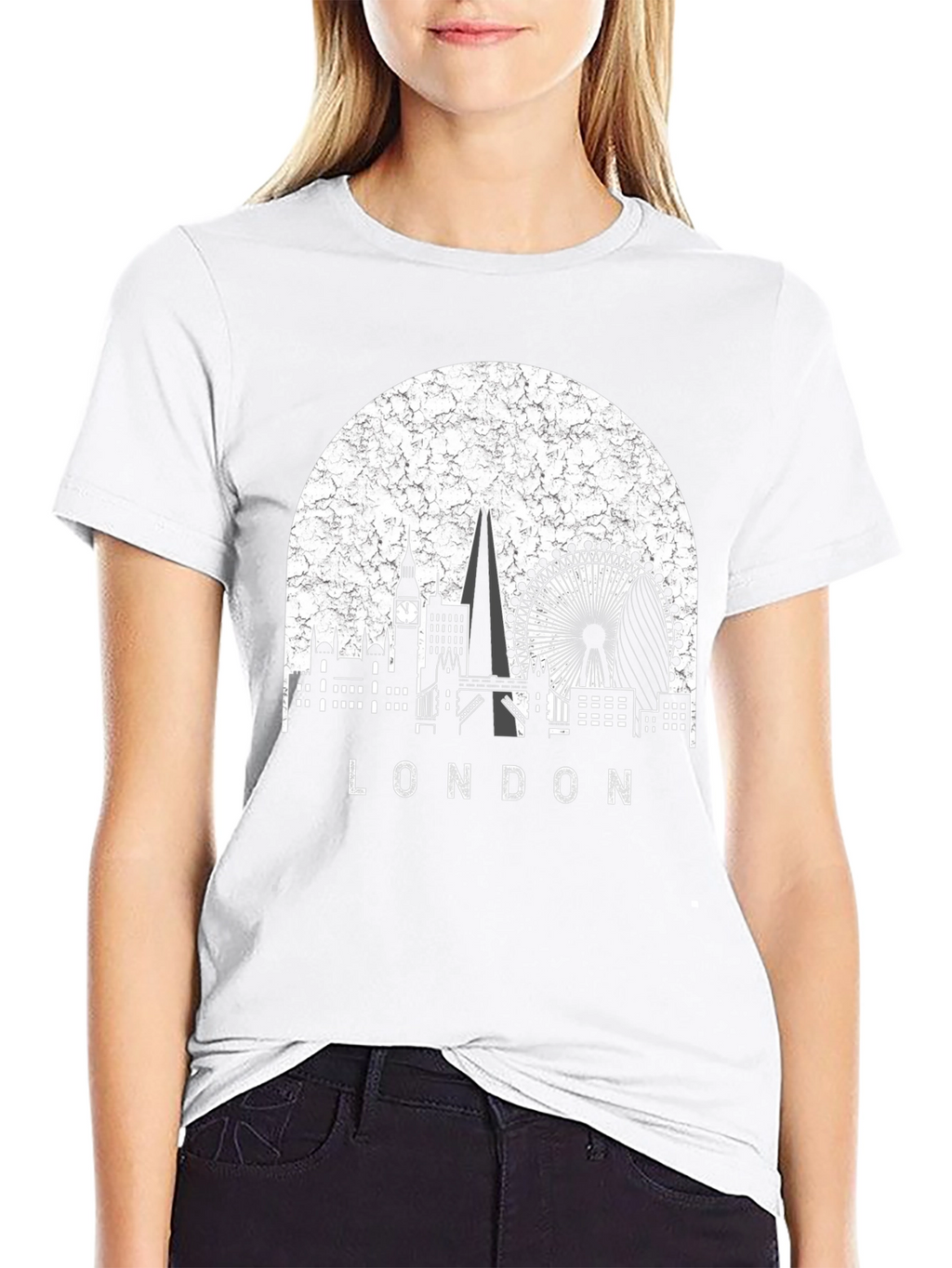 London Skyline Graphic T-Shirt