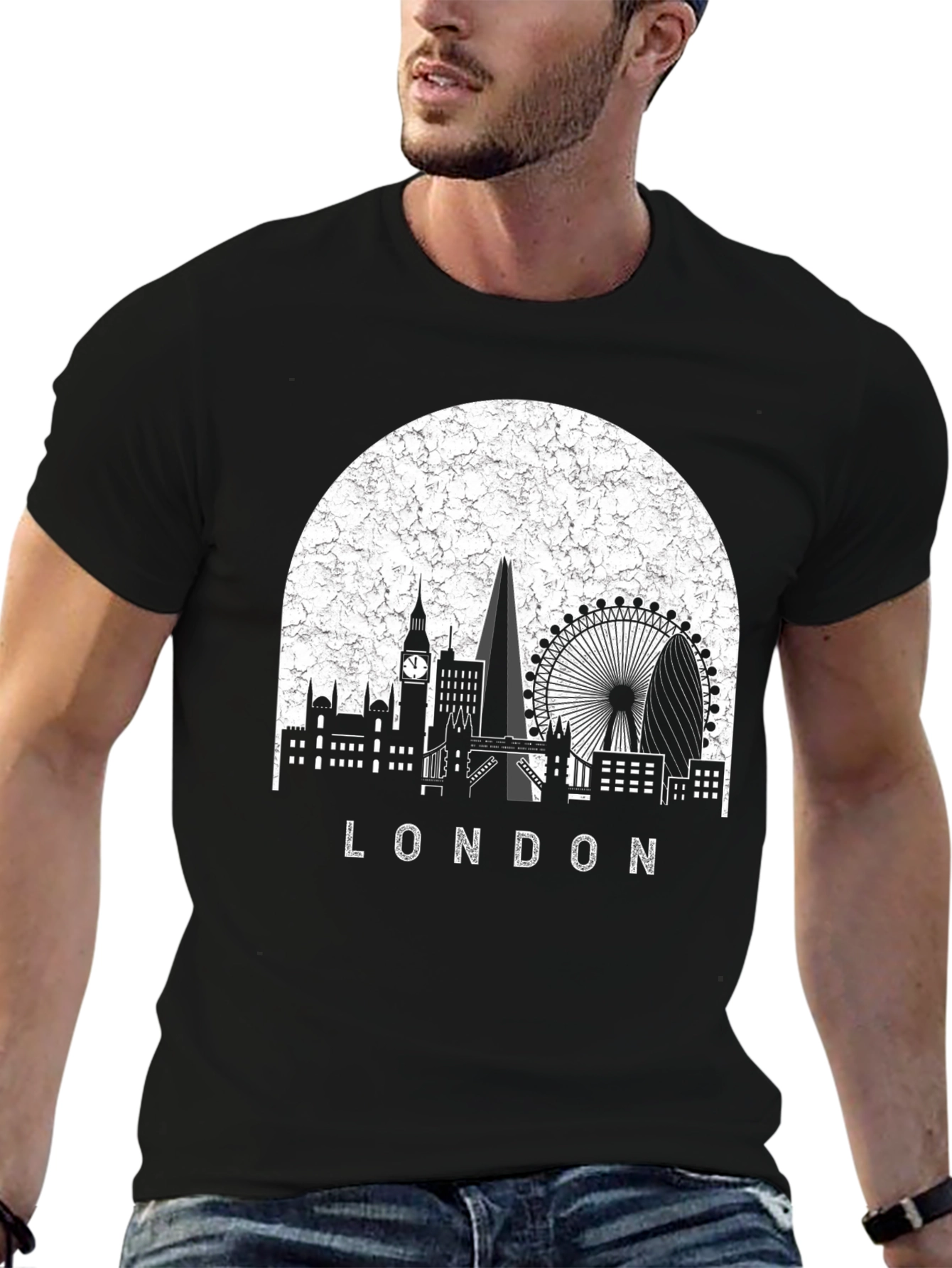London Skyline Graphic T-Shirt
