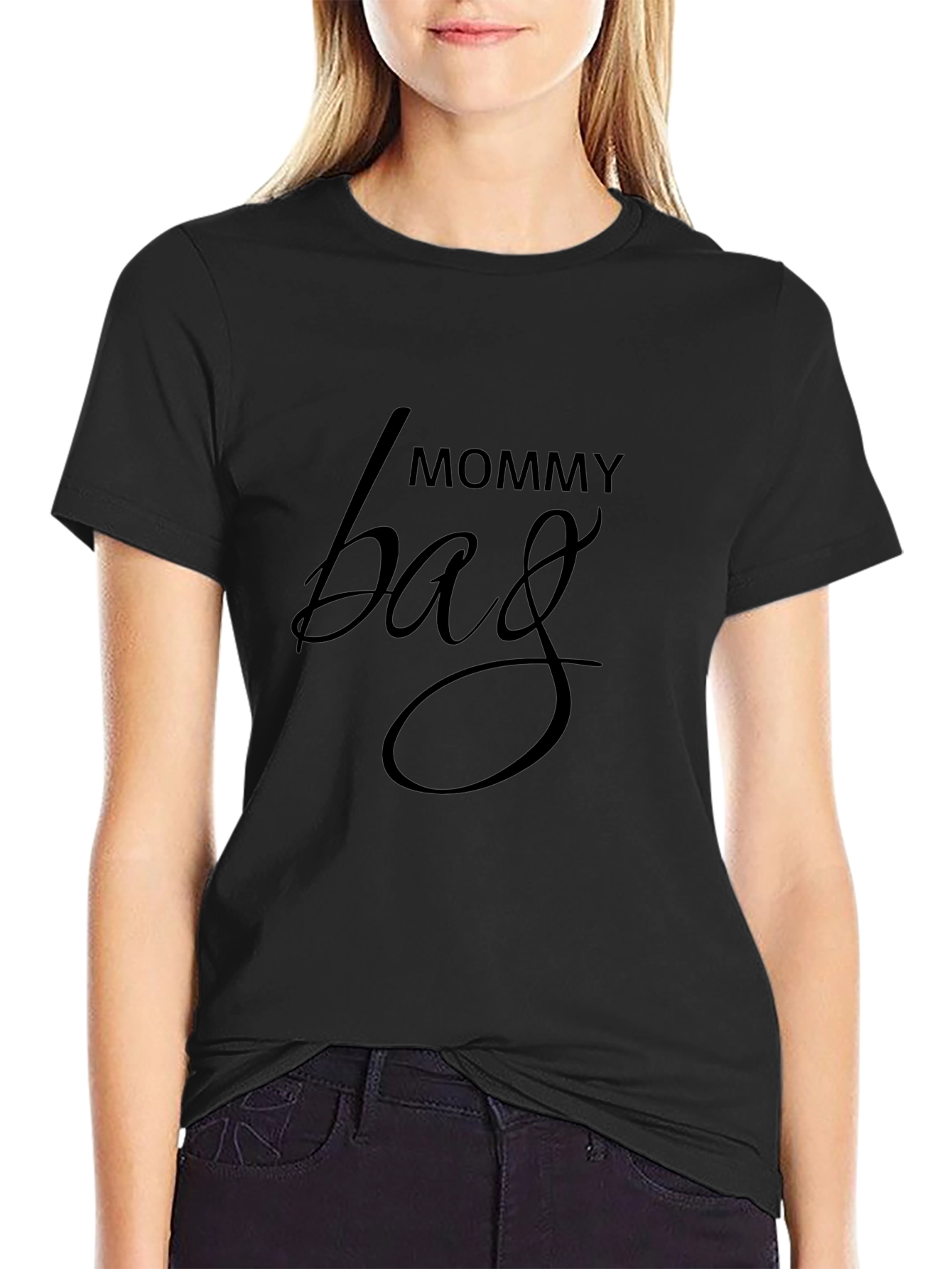 Mommy Bag Graphic Tee - Stylish Comfort
