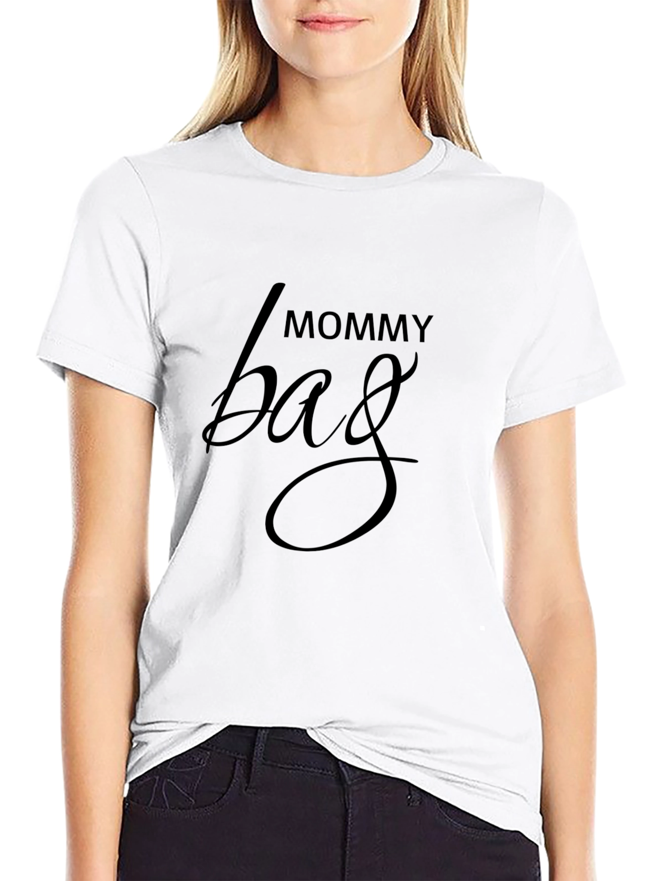 Mommy Bag Graphic Tee - Stylish Comfort